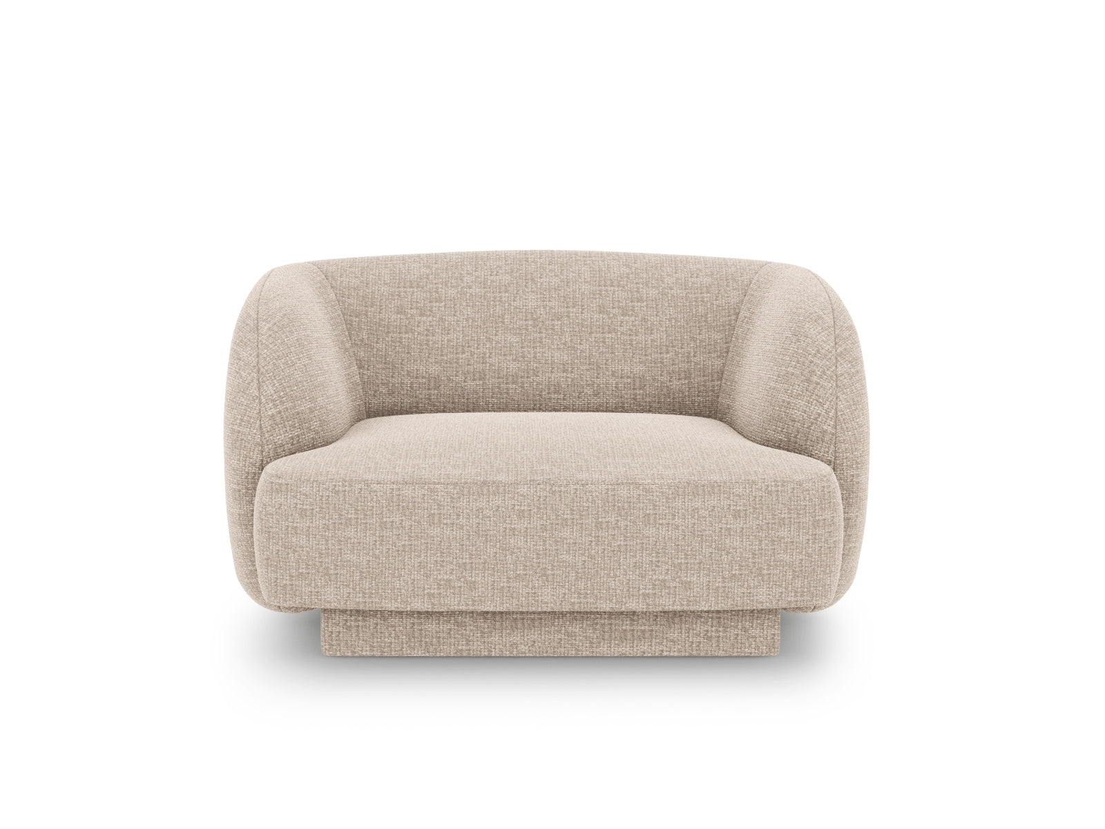 Miley Sessel 1 Sitz in Beige präsentiert im Onlineshop von KAQTU Design AG. Sessel ist von Micadoni