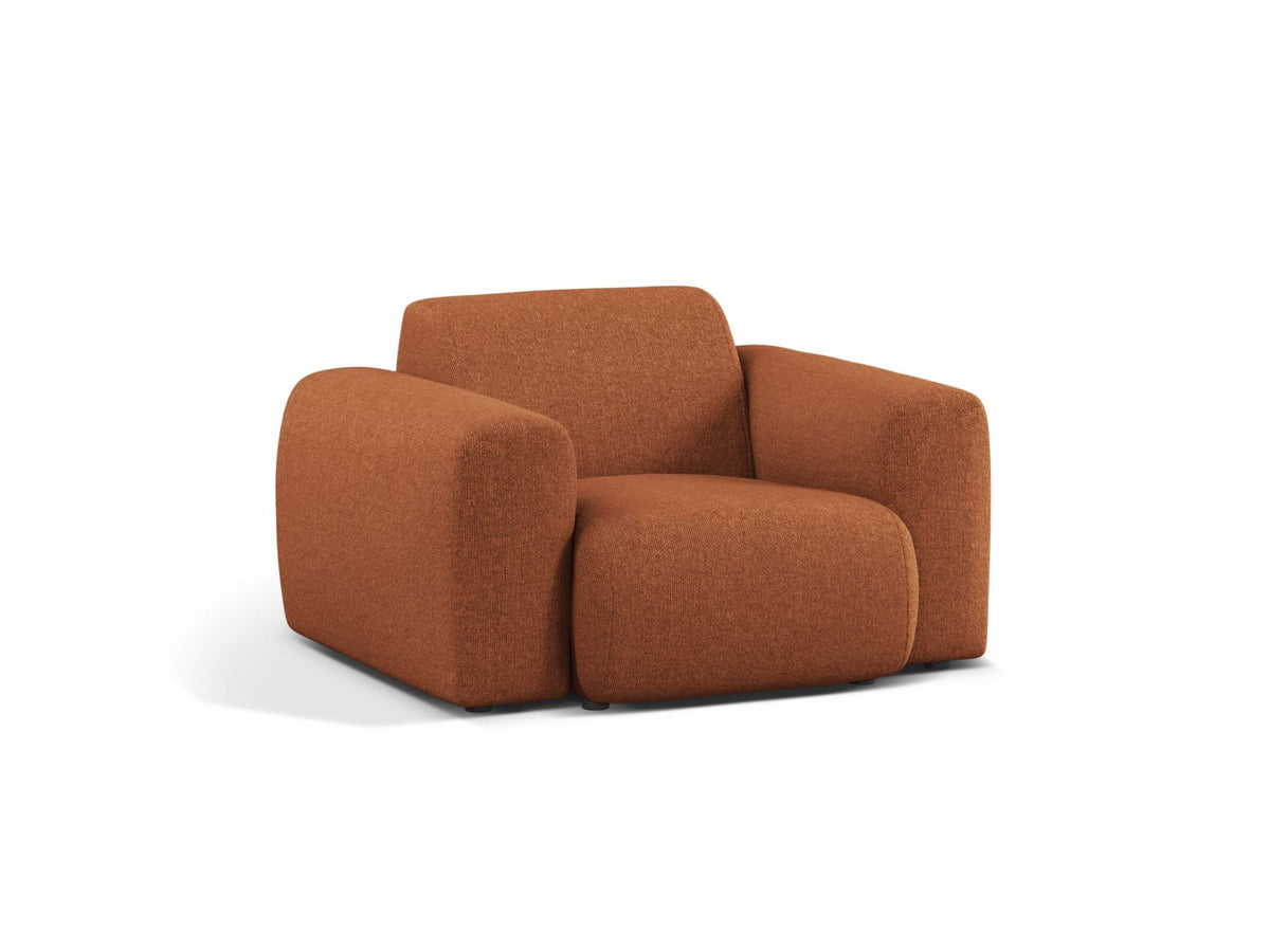 1-Sitzer Sessel Molino in Brick-Eden präsentiert im Onlineshop von KAQTU Design AG. Sessel ist von Micadoni