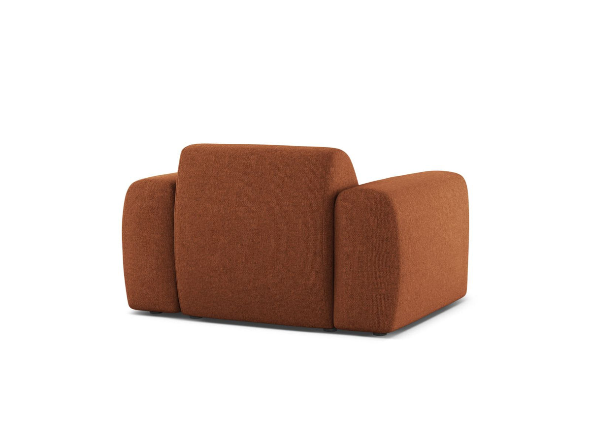 1-Sitzer Sessel Molino in Brick-Eden präsentiert im Onlineshop von KAQTU Design AG. Sessel ist von Micadoni