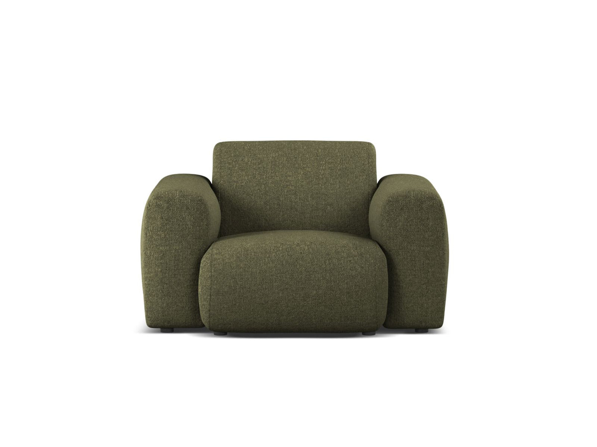 1-Sitzer Sessel Molino in Green-Eden präsentiert im Onlineshop von KAQTU Design AG. Sessel ist von Micadoni