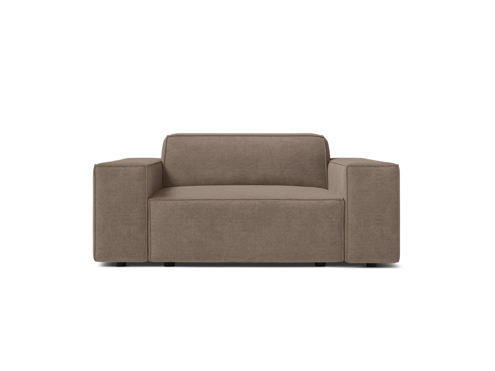 1-Sitzer Sessel Jodie in Cappuccino-Liberty präsentiert im Onlineshop von KAQTU Design AG. Sessel ist von Micadoni