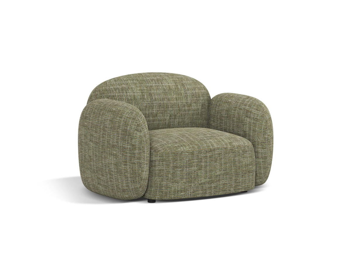 1-Sitzer Sessel Blair in Olive-Baltimore präsentiert im Onlineshop von KAQTU Design AG. Sessel ist von Micadoni