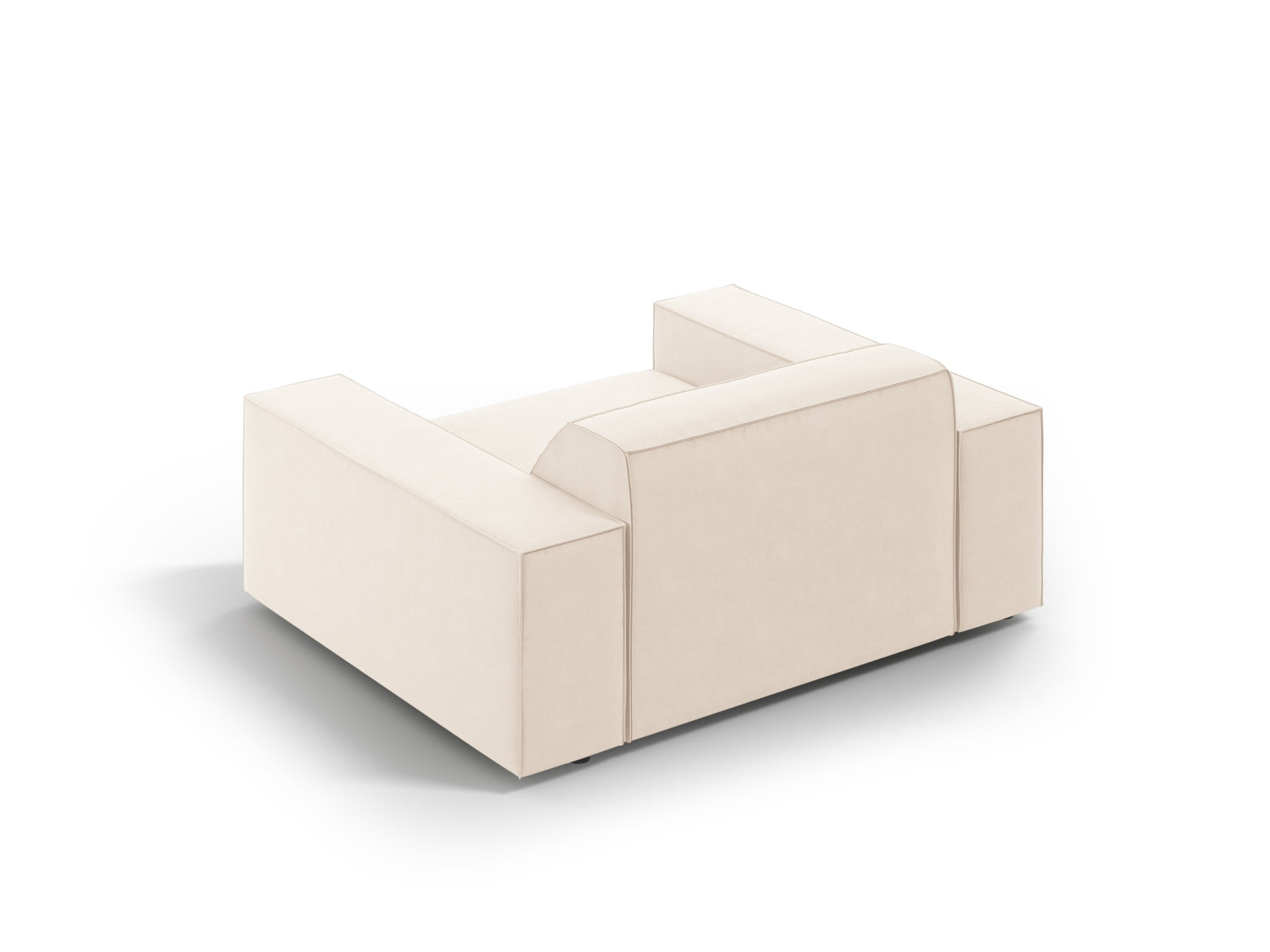 Eleganter Jodie Velour Sessel von Micadoni: Hochwertiger Komfort und stilvolles Design für Ihr Zuhause. Pflegeleicht und vielseitig einsetzbar!