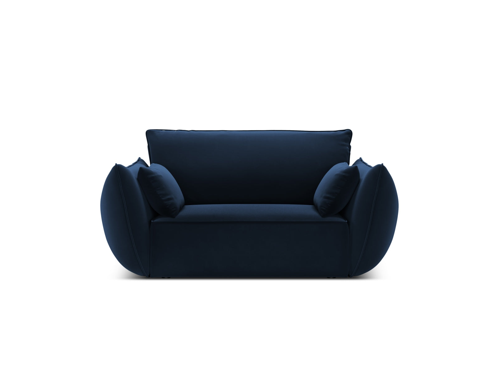 Kaelle Velour Sessel 1 Sitz in Royal Blue präsentiert im Onlineshop von KAQTU Design AG. Sessel ist von Micadoni