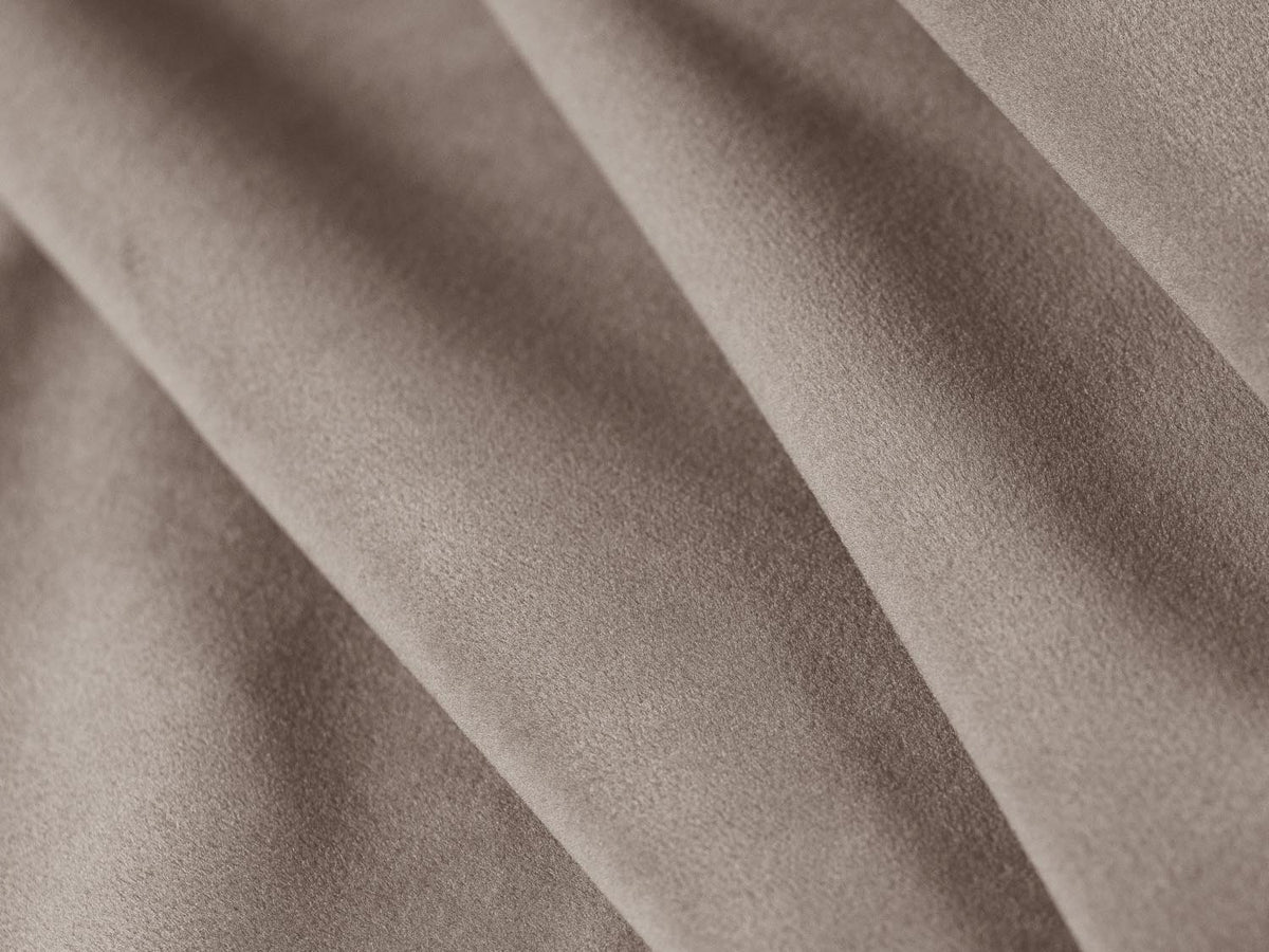 Kaelle Velour Sessel 1 Sitz in Cappuccino-Bluvel präsentiert im Onlineshop von KAQTU Design AG. Sessel ist von Micadoni