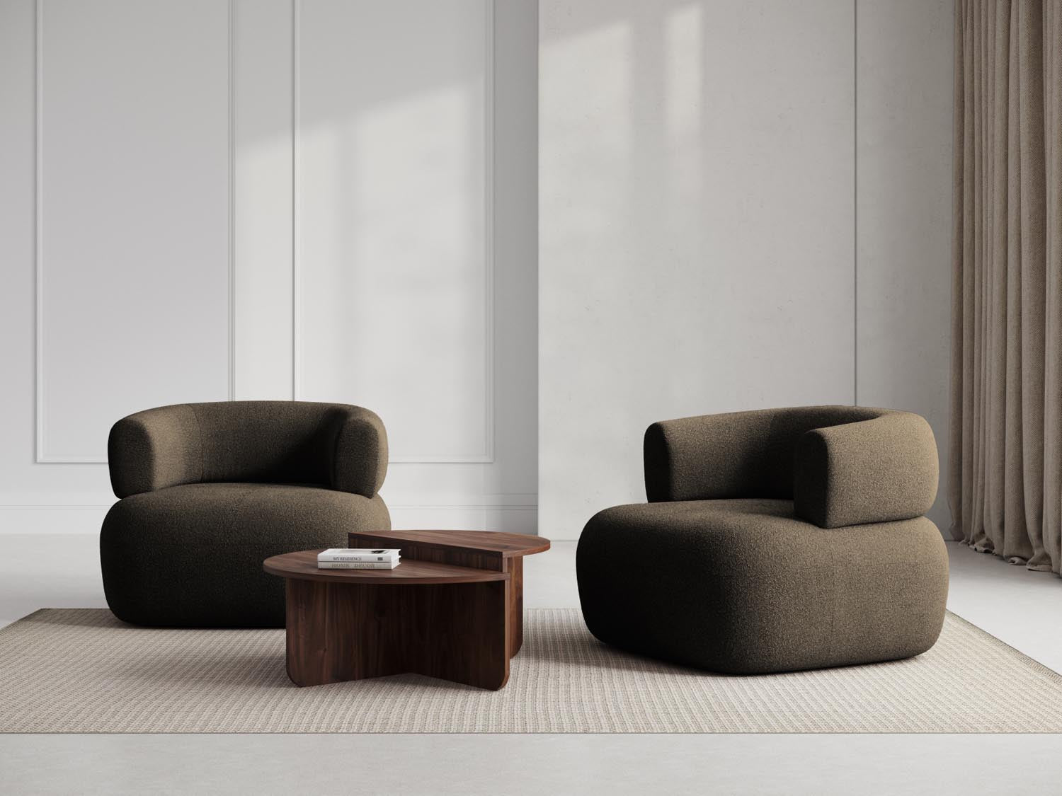 Entdecken Sie den eleganten Jenny Sessel 1 Sitz von Micadoni – der perfekte Rückzugsort für Ihr Zuhause, vereint Stil und Komfort.