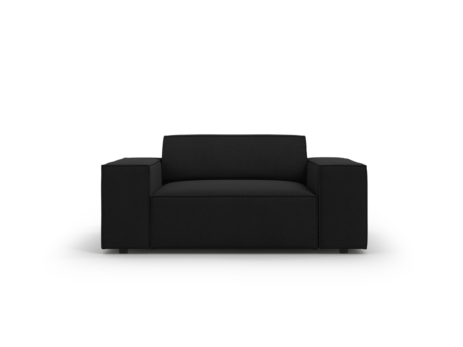 Jodie Sessel 1 Sitz in Black-Megan präsentiert im Onlineshop von KAQTU Design AG. Sessel ist von Micadoni