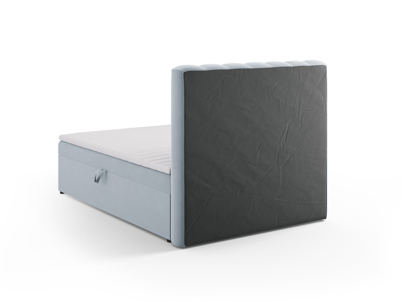 Geniessen Sie erholsamen Schlaf mit dem Kelp Boxspring Bett Set von Micadoni – stilvolles Kopfteil, hochwertige Boxspring und komfortable Matratze mit Topper.