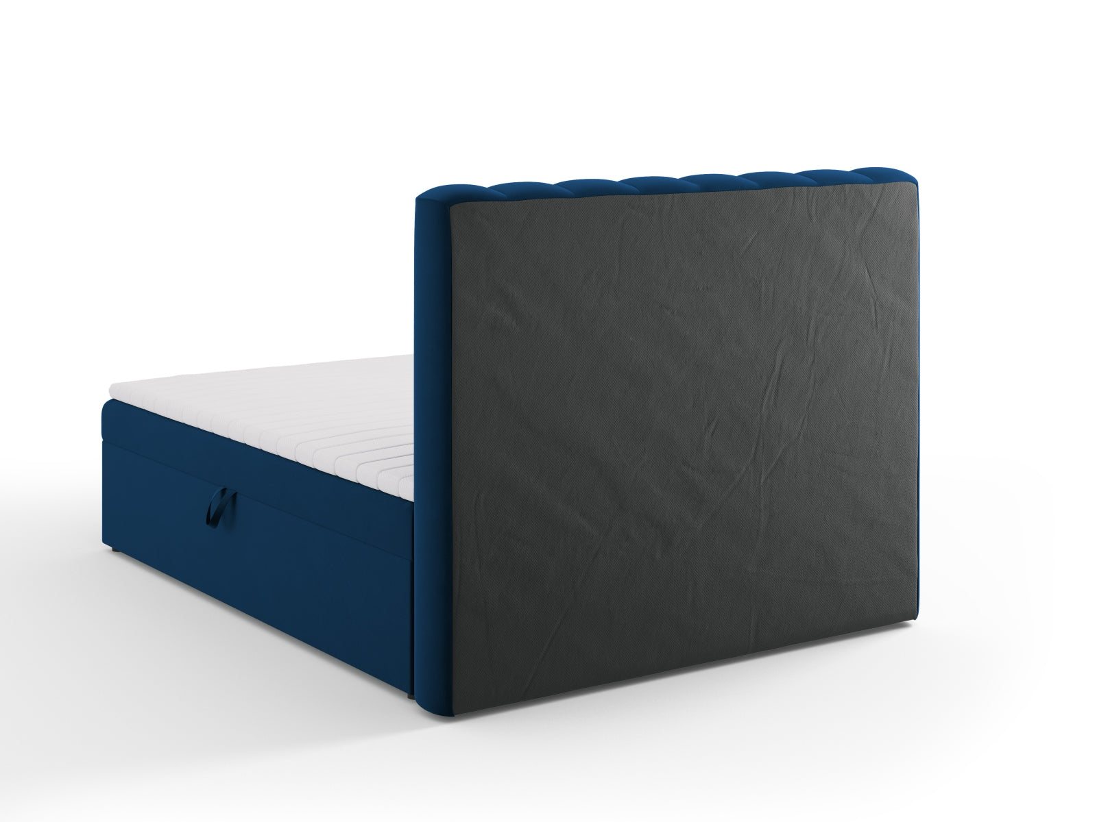 Entdecken Sie das Kelp Boxspring Bett Set von Micadoni: stilvolles Kopfteil, stabile Boxspring und hochwertige Matratze mit Topper für erholsamen Schlaf.