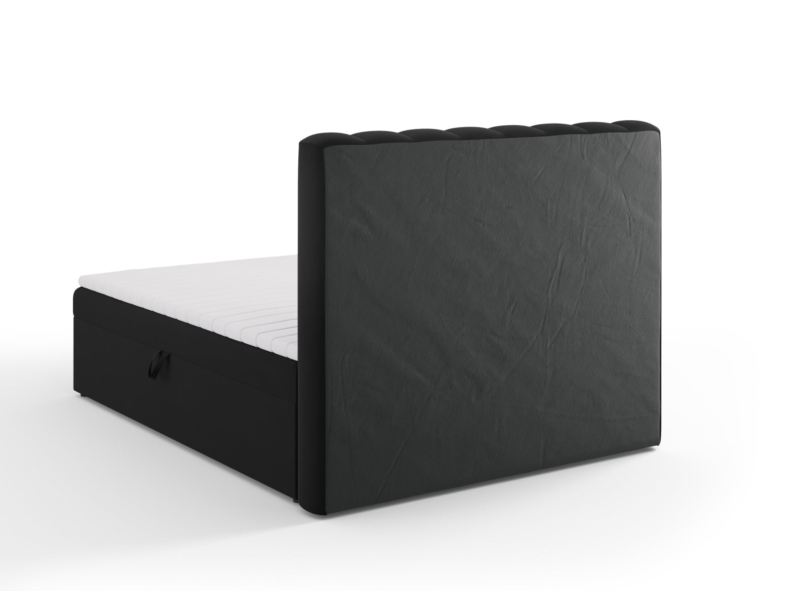 Entdecken Sie das Kelp Boxspring Bett Set von Micadoni: stilvolles Kopfteil, stabile Boxspring und hochwertige Matratze mit Topper für erholsamen Schlaf.