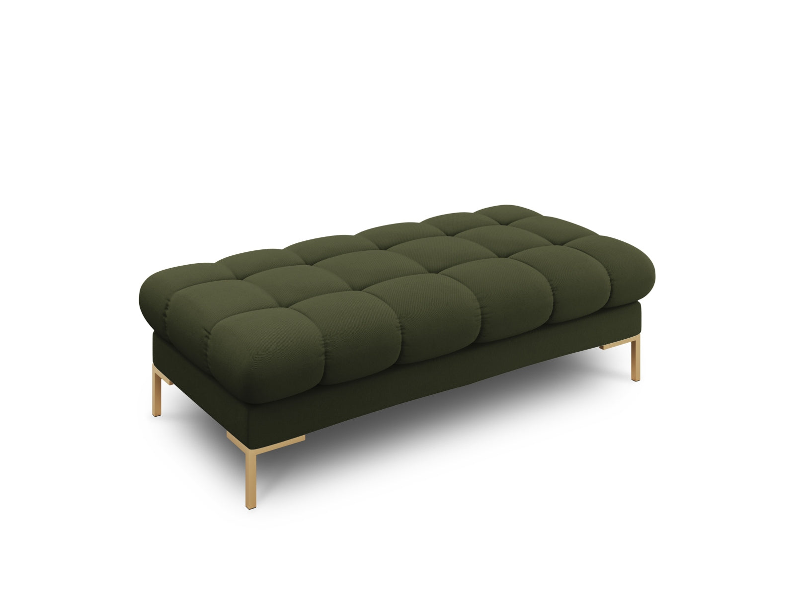 Mamaia Bank 2 Sitzer in Green/Gold präsentiert im Onlineshop von KAQTU Design AG. Sitzbank ist von Micadoni
