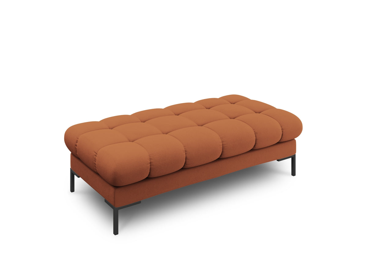 Mamaia Bank 2 Sitzer in Brick/Schwarz-Neve präsentiert im Onlineshop von KAQTU Design AG. Sitzbank ist von Micadoni