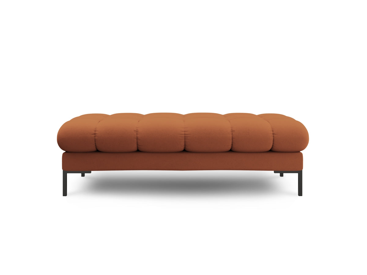 Mamaia Bank 2 Sitzer in Brick/Schwarz-Neve präsentiert im Onlineshop von KAQTU Design AG. Sitzbank ist von Micadoni