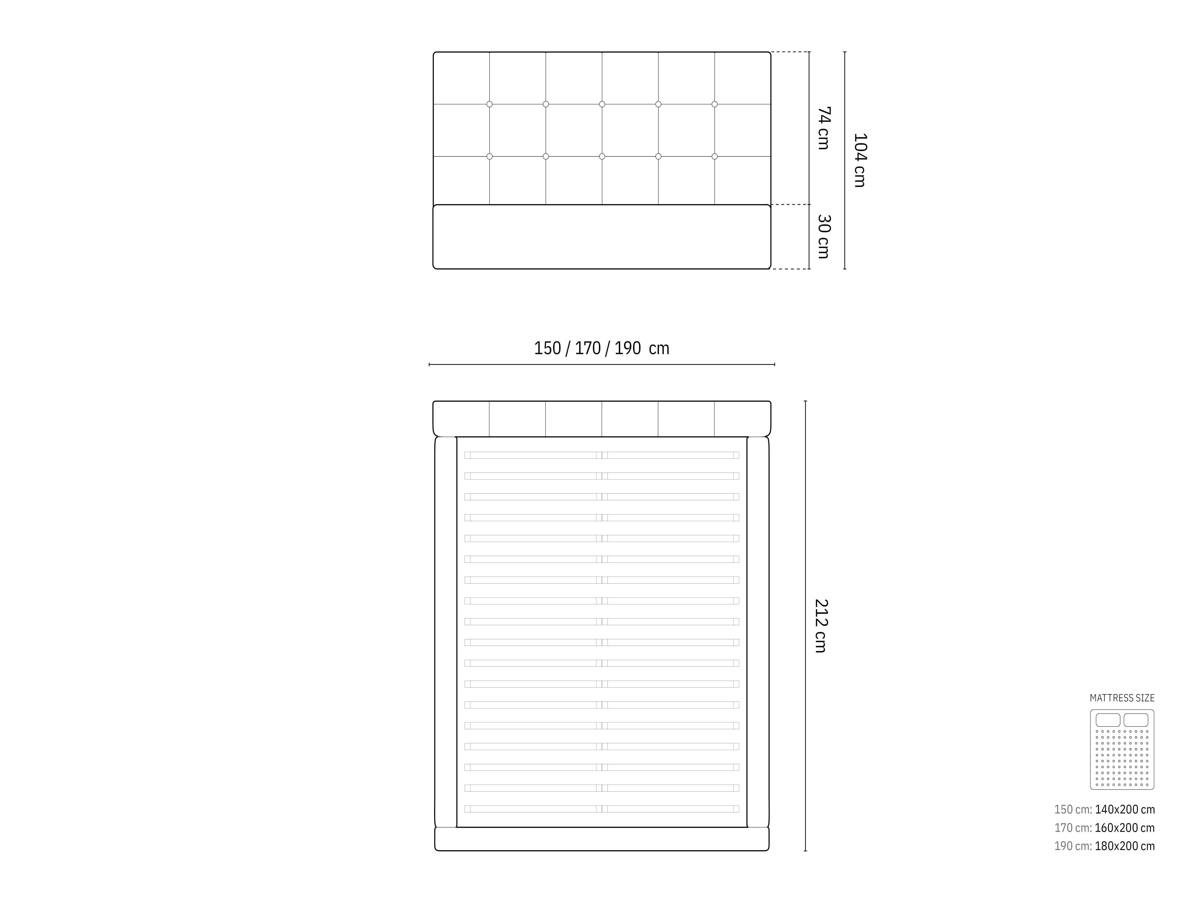 Erleben Sie das Phaedra Boucle Bett von Micadoni – modernes Design, cleverer Stauraum und ein komfortables Headboard für Ihr Schlafzimmer.