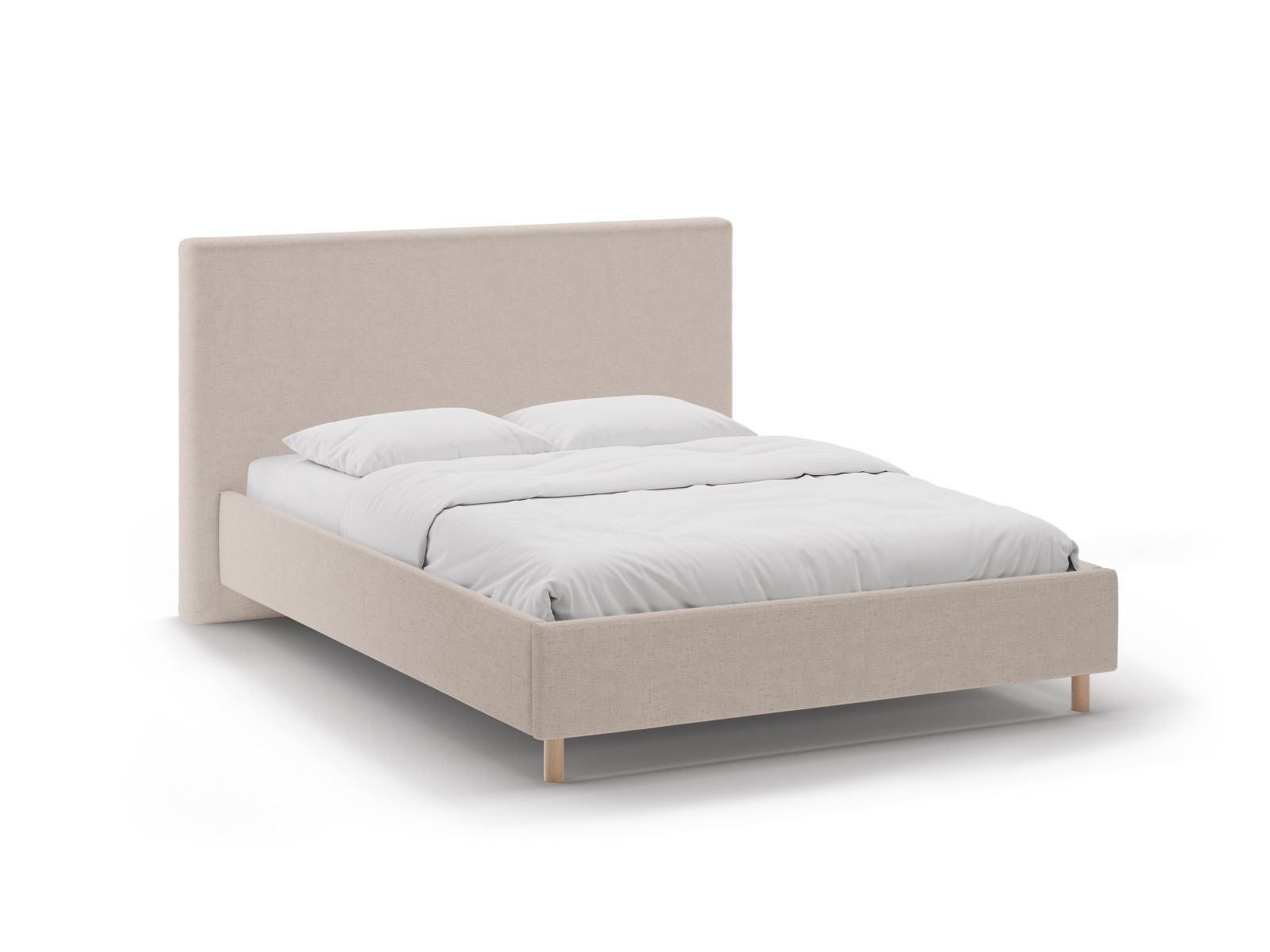 Eloise Bett mit Stauraum mit Kopfteil 140cm in Cappuccino-Moly präsentiert im Onlineshop von KAQTU Design AG. Bett ist von Micadoni