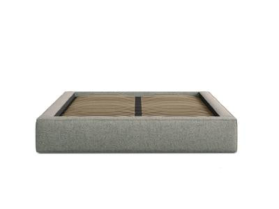 Susan Bett mit Stauraum 140cm in Moss Green Melange-Puente präsentiert im Onlineshop von KAQTU Design AG. Bett ist von Micadoni