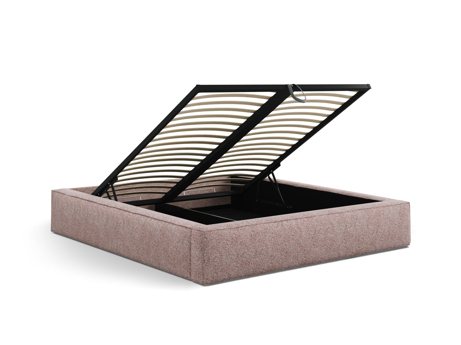 Entdecken Sie das stilvolle Simon Bett mit Stauraum von Micadoni – ideal für moderne Schlafzimmer, die Eleganz und praktischen Nutzen vereinen!