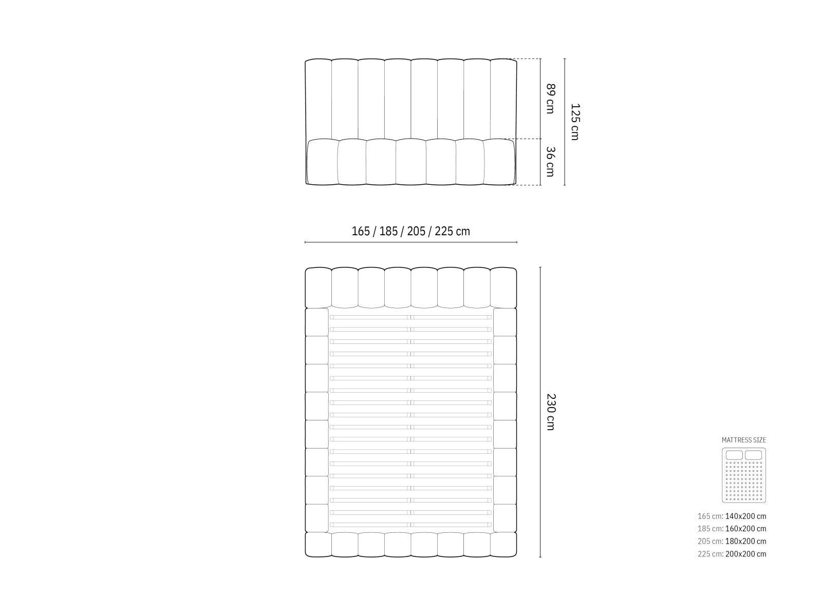 Erleben Sie das elegante Kelp Velour Bett von Micadoni – ideal für Ihr modernes Schlafzimmer, ausgestattet mit praktischem Stauraum und komfortablem Headboard.