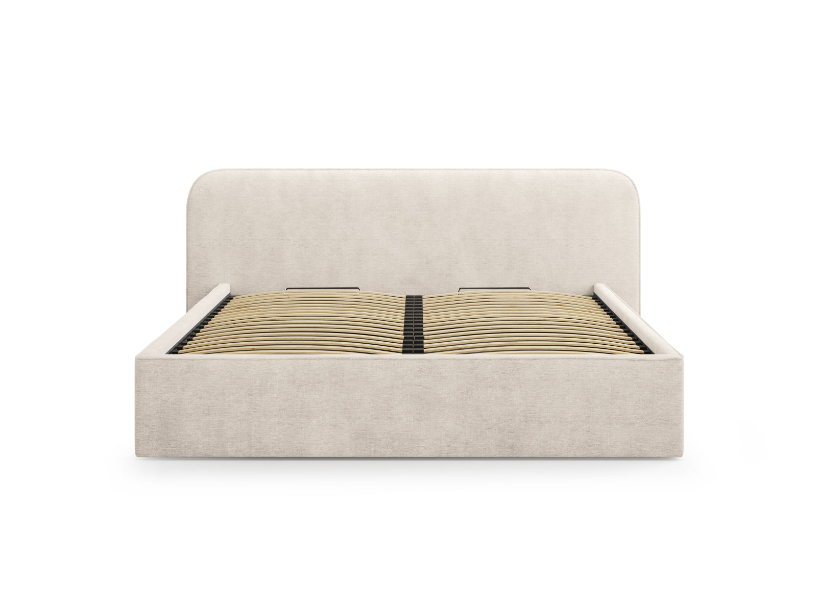 Entdecken Sie das elegante Elizabeth Bett von Micadoni: zeitgemässes Design, praktischer Stauraum und ein komfortables Headboard für Ihr Schlafzimmer!