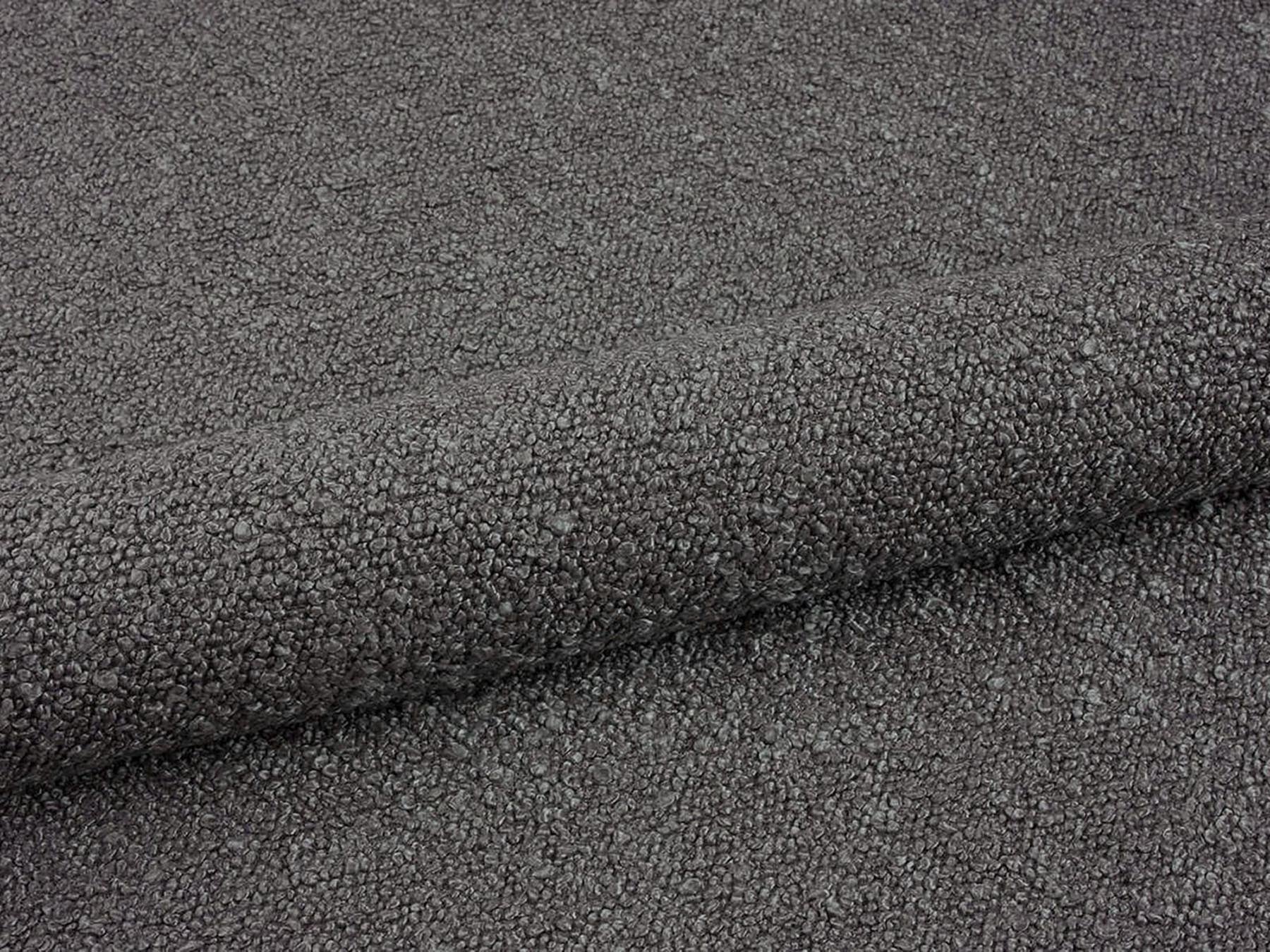 Modernes Ovalo Bett in Dunkelgrau, 160 cm breit, mit elegantem Kopfteil und cleverem Stauraum für eine stilvolle Schlafzimmergestaltung.