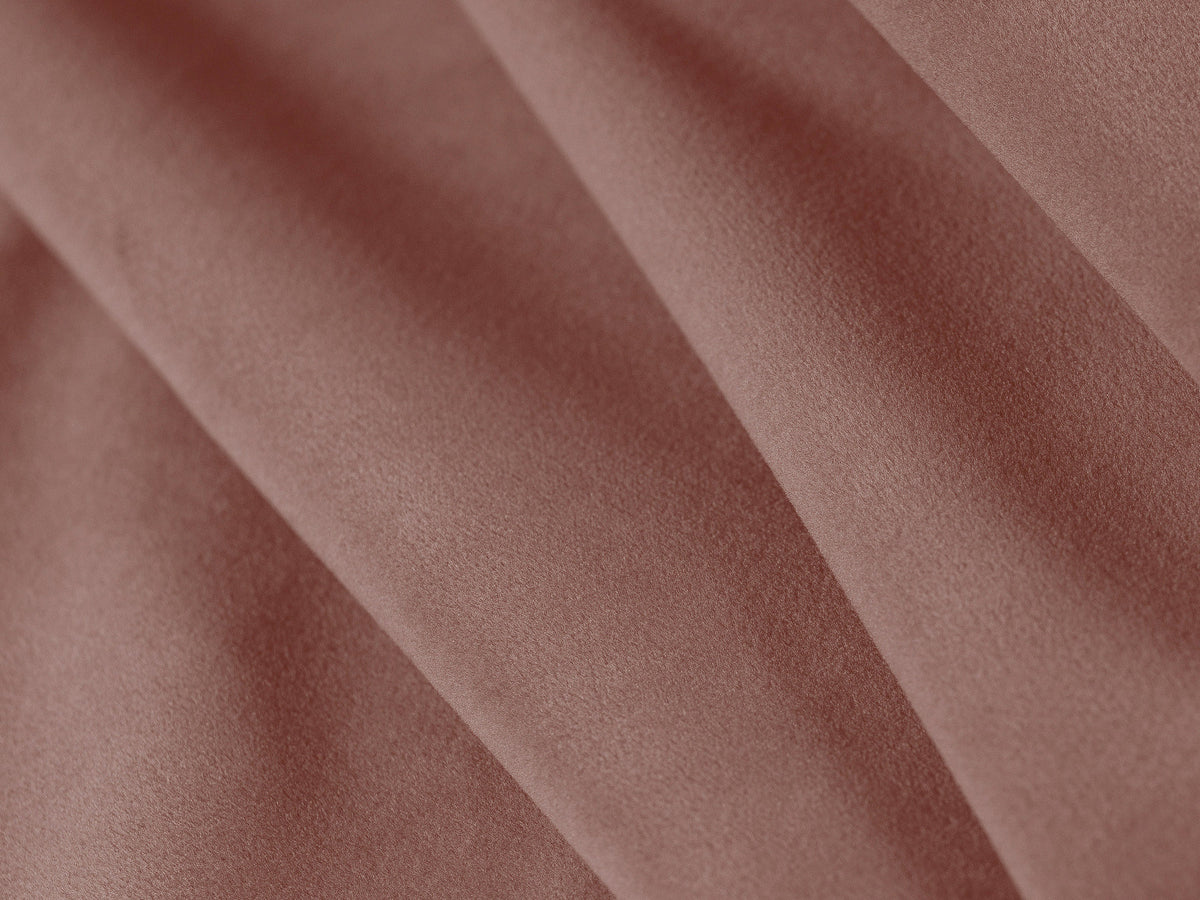 Stauraumbett Ovalo von Micadoni in Light Grey-Magic Velvet mit gepolstertem Kopfteil, Metallrahmen, Bettkasten und schwarzen Kunststoffbeinen.