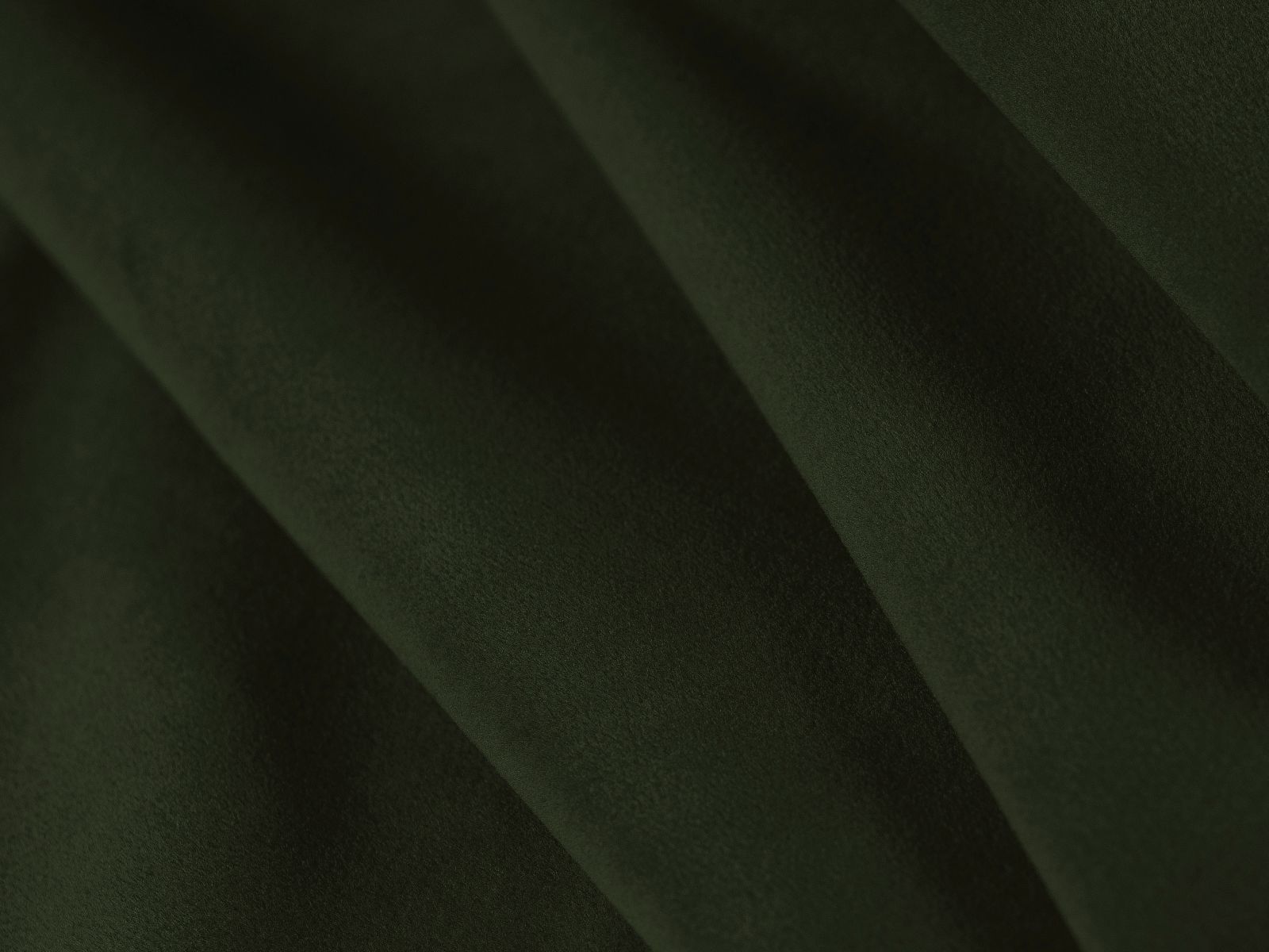 Elegantes Ovalo Bett in Army Green-Magic Velvet, ausgestattet mit praktischem Stauraum und stilvollem Kopfteil für ein modernes Schlafzimmer.