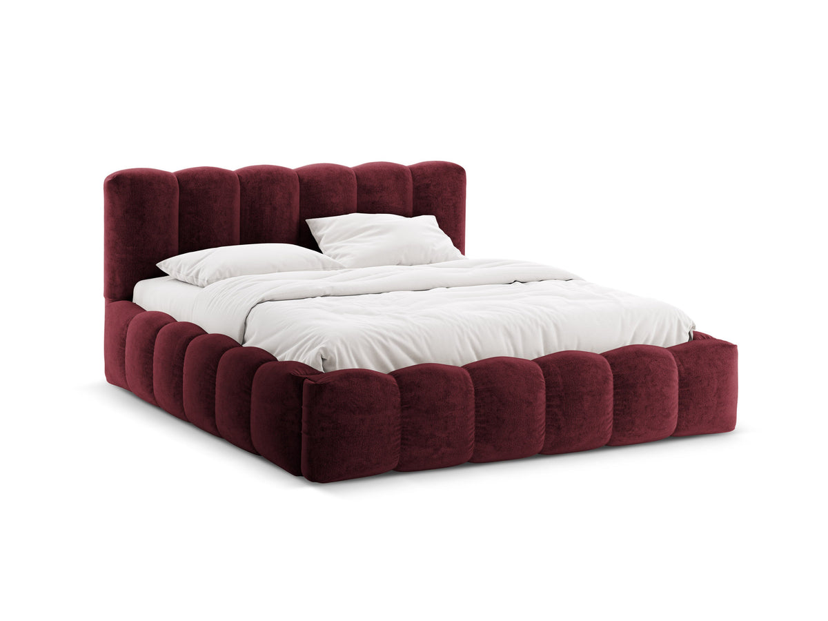 Lupine Bett mit Stauraum und Headboard 160cm in Cherrywood-Perfect Harmony präsentiert im Onlineshop von KAQTU Design AG. Bett ist von Micadoni