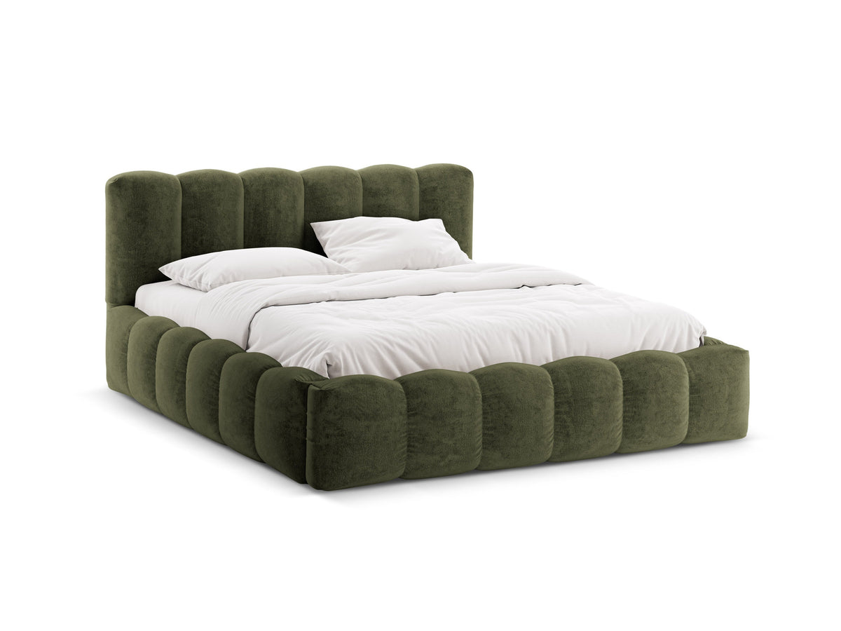 Lupine Bett mit Stauraum und Headboard 160cm in Green-Perfect Harmony präsentiert im Onlineshop von KAQTU Design AG. Bett ist von Micadoni