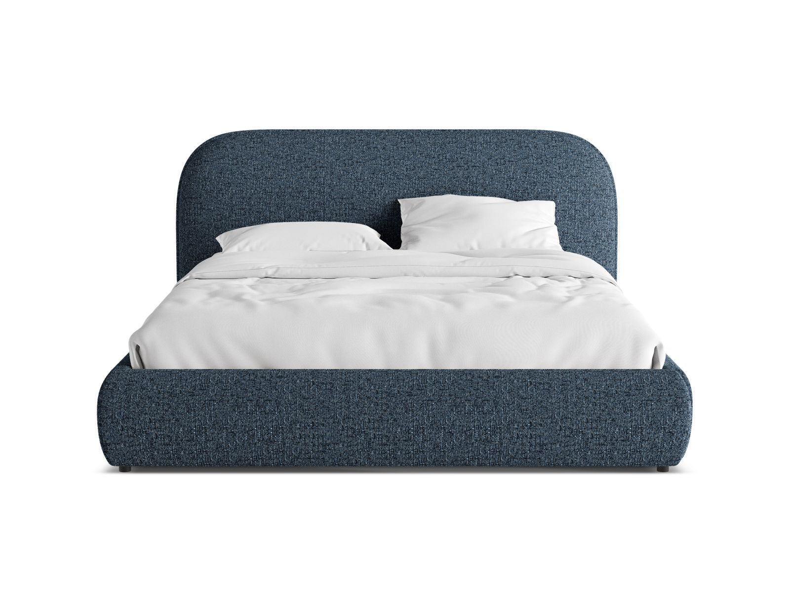 Elegantes Murada Bett mit 160 cm Kopfteil von Micadoni, ideal für ein modernes und komfortables Schlafambiente.