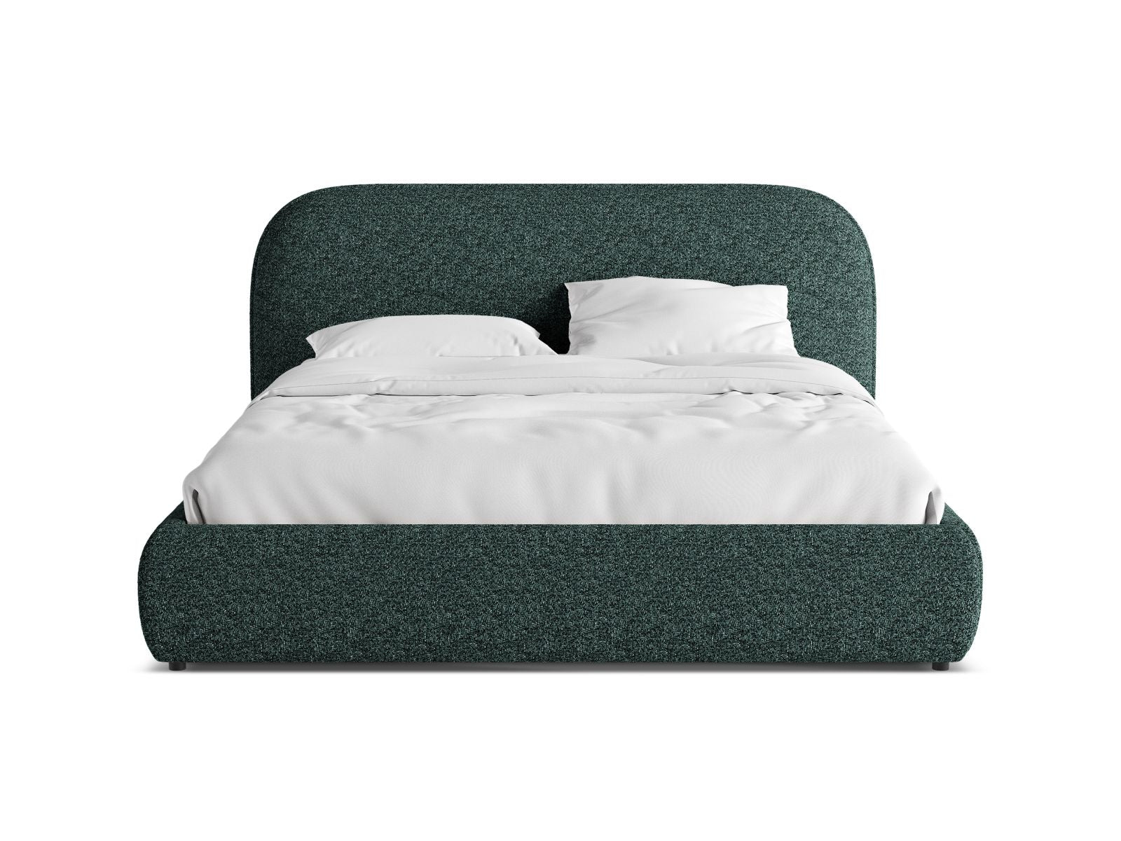 Elegantes Murada Bett mit 160 cm Kopfteil von Micadoni, ideal für moderne Schlafzimmer und erholsamen Schlafkomfort.