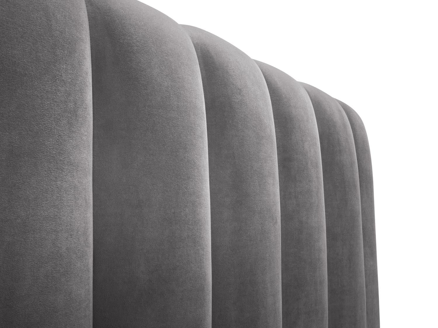Erleben Sie das elegante Kelp Velour Bett von Micadoni – ideal für Ihr modernes Schlafzimmer, ausgestattet mit praktischem Stauraum und komfortablem Headboard.