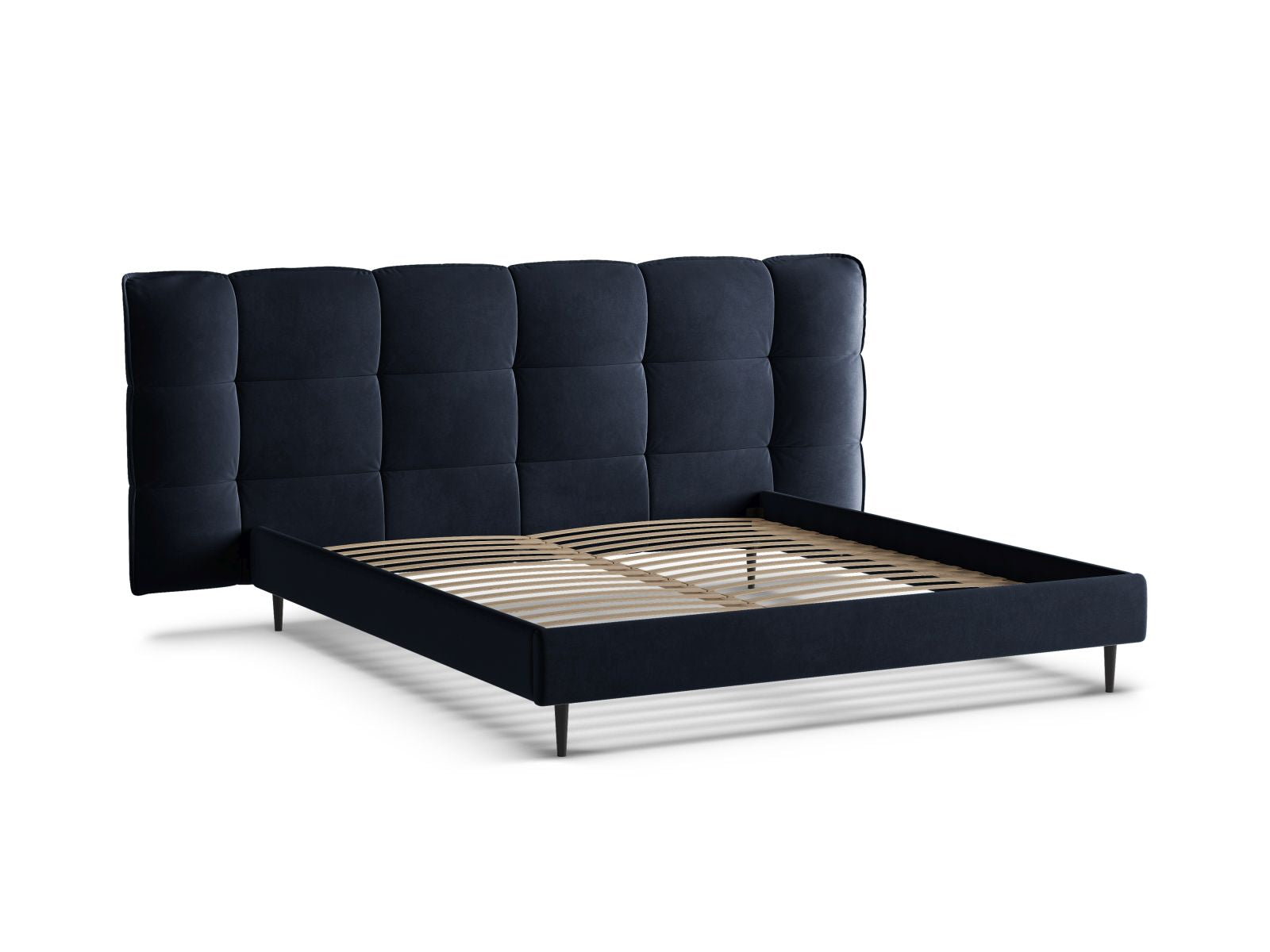 Stylisches Eric Bett in 200 cm Breite, ideal für modernen Wohnraum, mit funktionalem Stauraum und geschmackvollem Kopfteil.