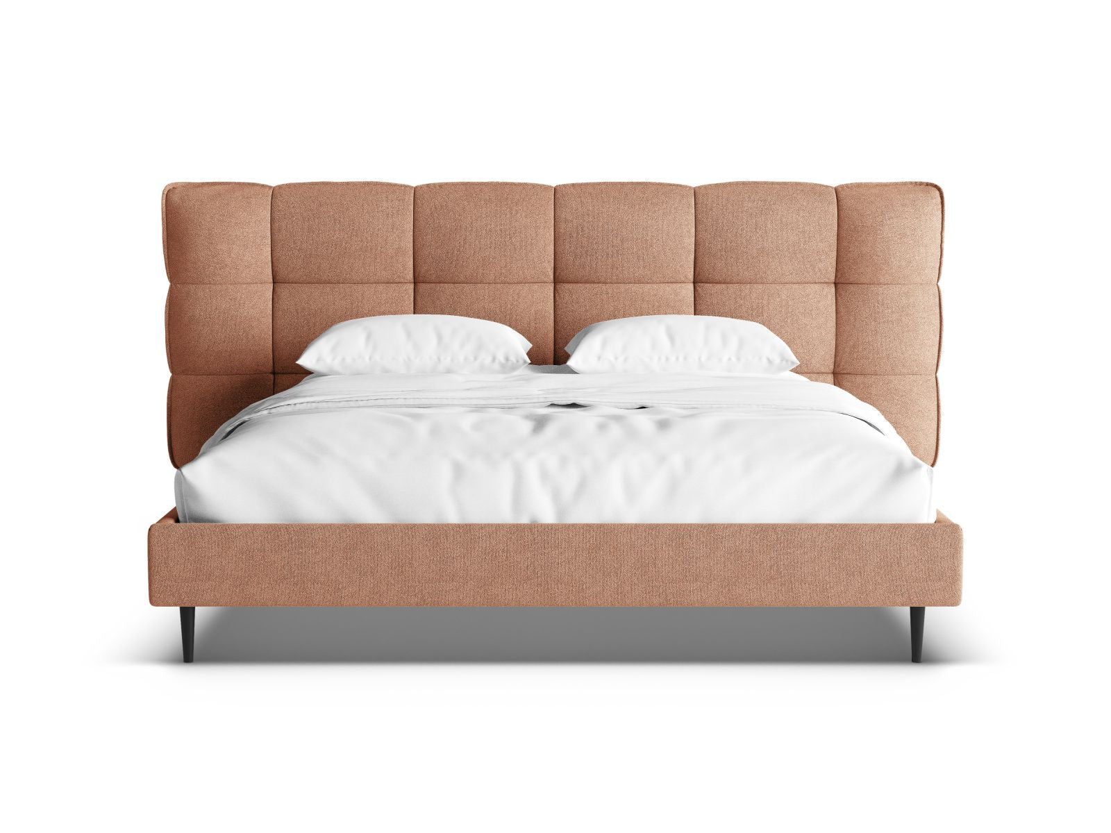 Elegantes Eric Bett in 200 cm Breite, ideal für modernen Wohnstil, bietet zusätzlichen Stauraum und ein geschmackvolles Kopfteil.
