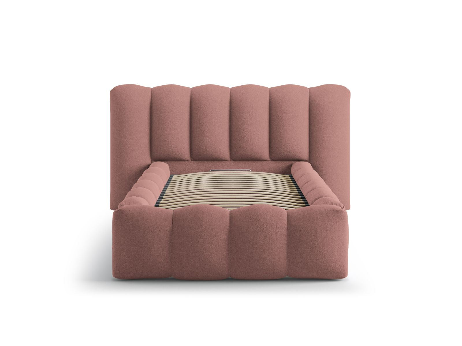 Stylisches Lupine Bett mit praktischem Stauraum und elegantem Kopfteil in 90cm Breite, ideal für moderne Schlafzimmer.