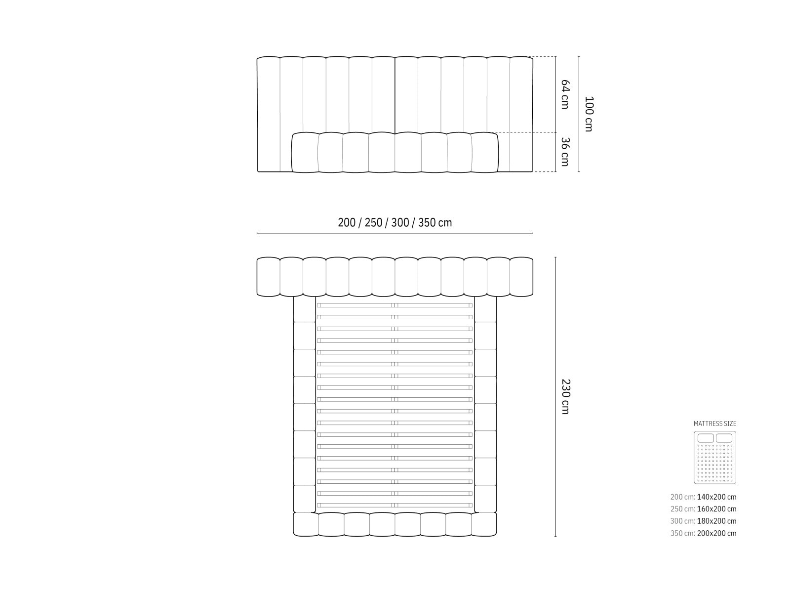 Erleben Sie das elegante Kelp Velour Bett von Micadoni – ausgestattet mit praktischem Stauraum und einem komfortablen Doppelkopfteil für besten Schlaf.