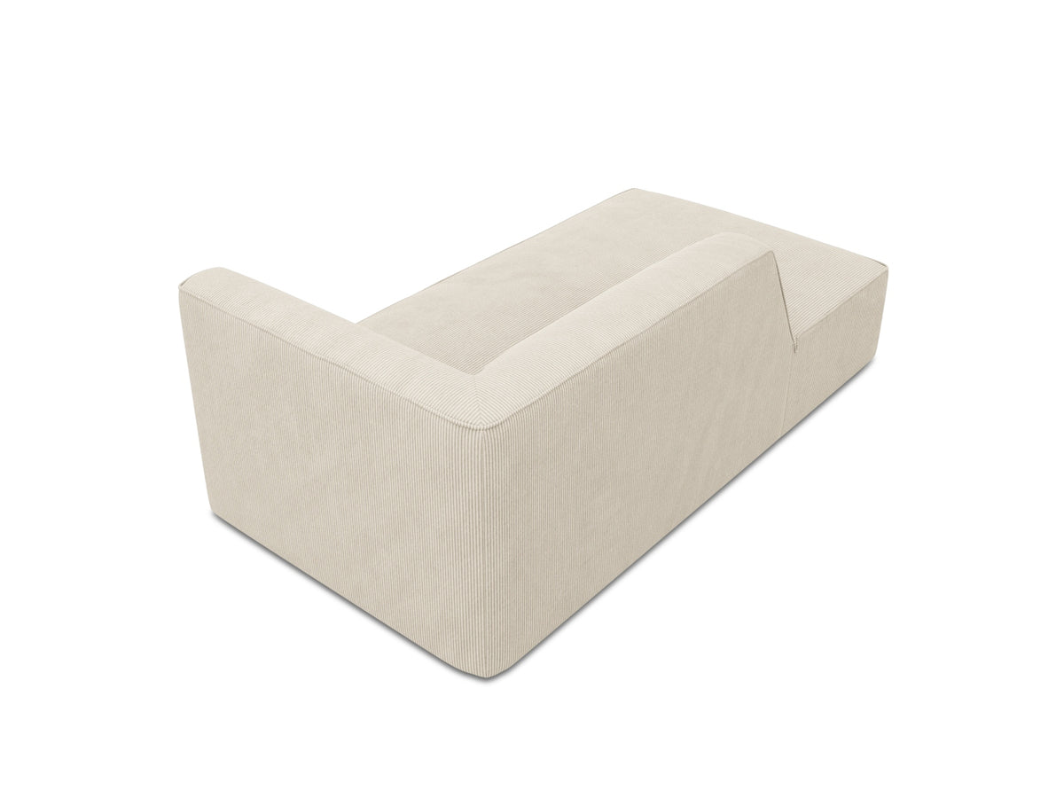 Ruby Sofa Chaise Lounge links 1 Sitz in Light Beige-Scala präsentiert im Onlineshop von KAQTU Design AG. L-Sofa links ist von Micadoni