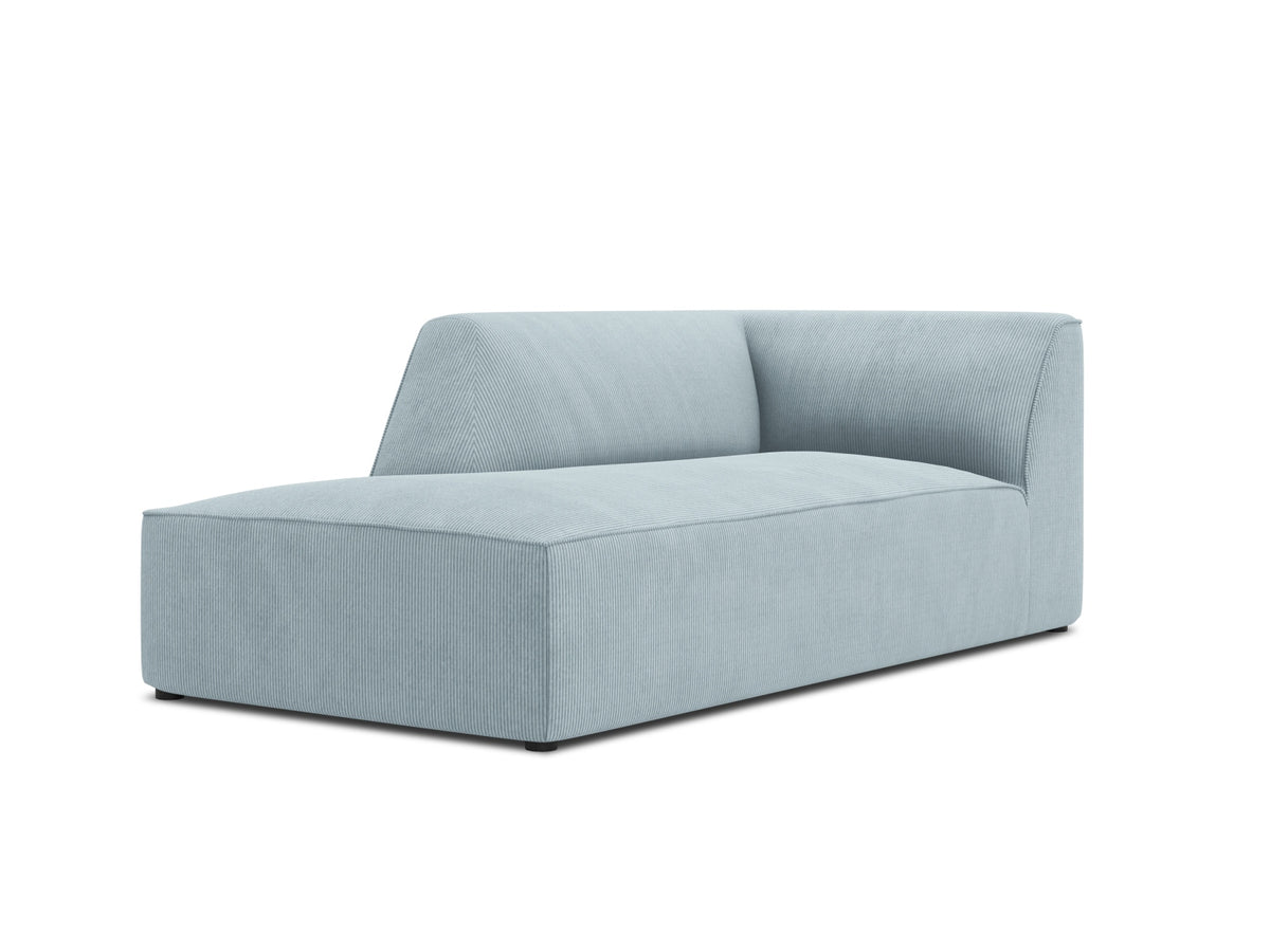 Ruby Sofa Chaise Lounge links 1 Sitz in Light Blue-Scala präsentiert im Onlineshop von KAQTU Design AG. L-Sofa links ist von Micadoni