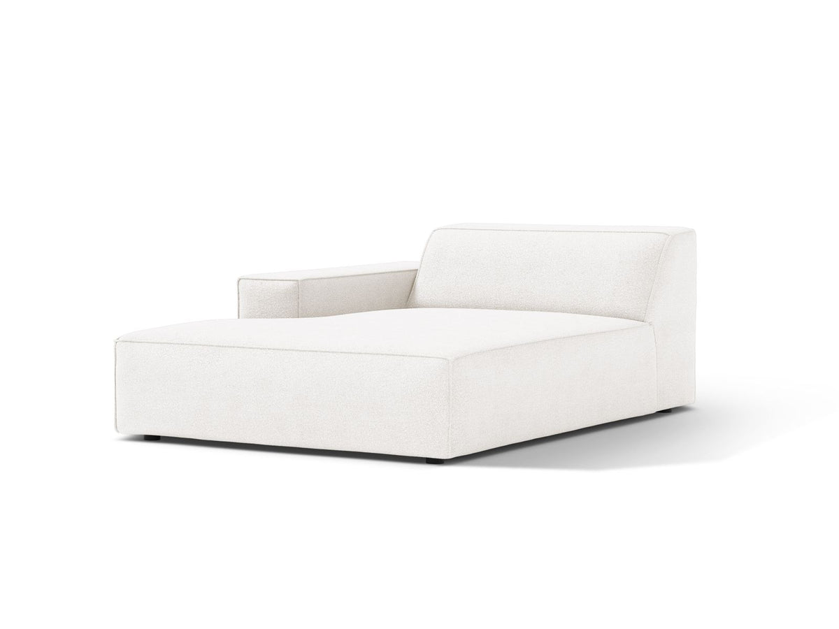 1-Sitzer Chaise Longue Links Jodie in White-Baloo präsentiert im Onlineshop von KAQTU Design AG. Modulares Sofa ist von Micadoni