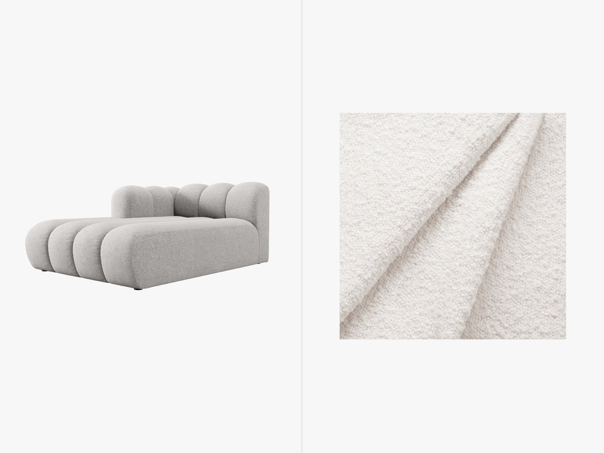 Lupine Sofa Chaise Lounge links 2 Sitzer in White-Baloo präsentiert im Onlineshop von KAQTU Design AG. L-Sofa links ist von Micadoni