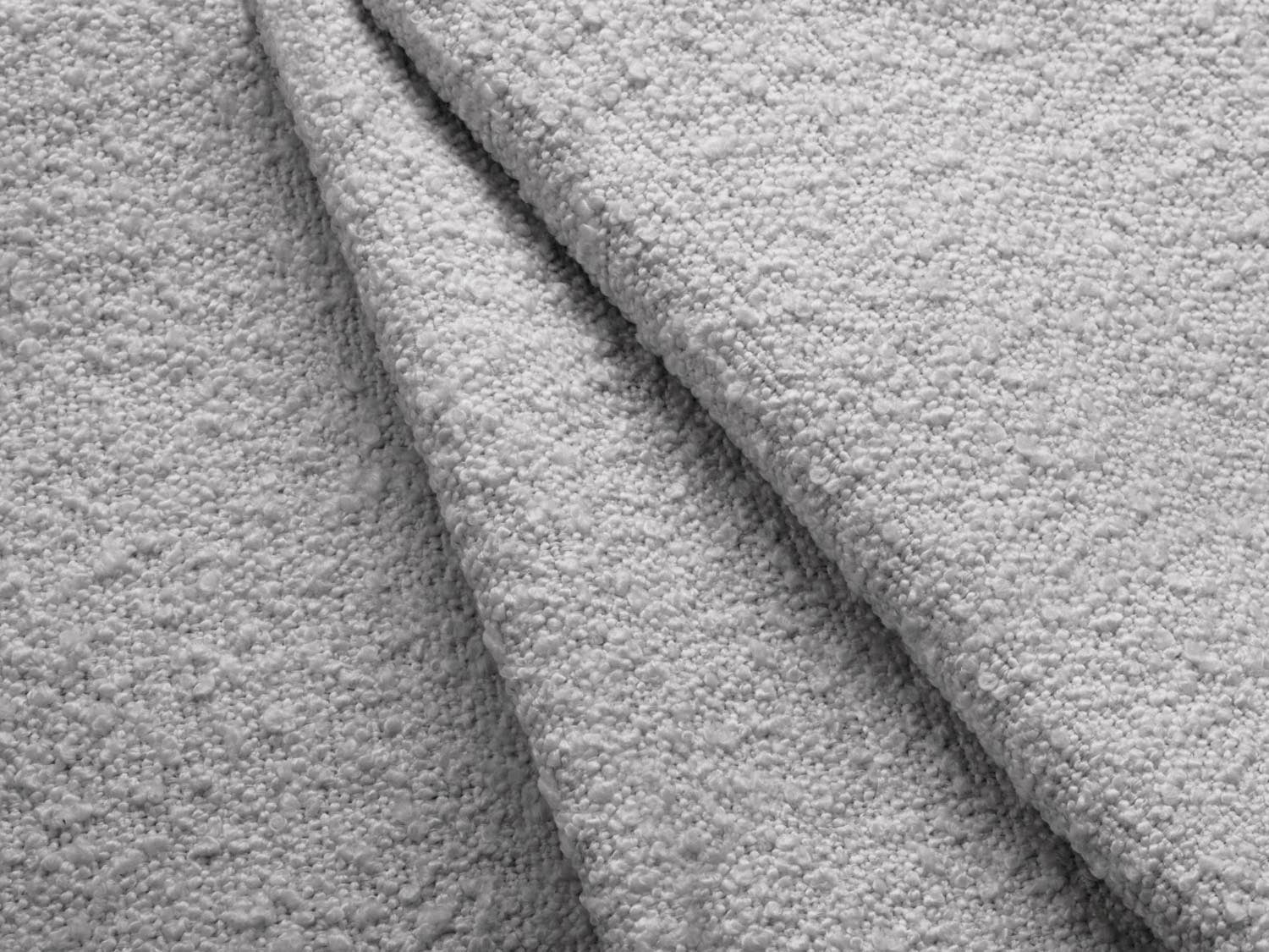 Miley Boucle Sofa Chaise Lounge links 2 Sitzer in Light Grey-Baloo präsentiert im Onlineshop von KAQTU Design AG. L-Sofa links ist von Micadoni
