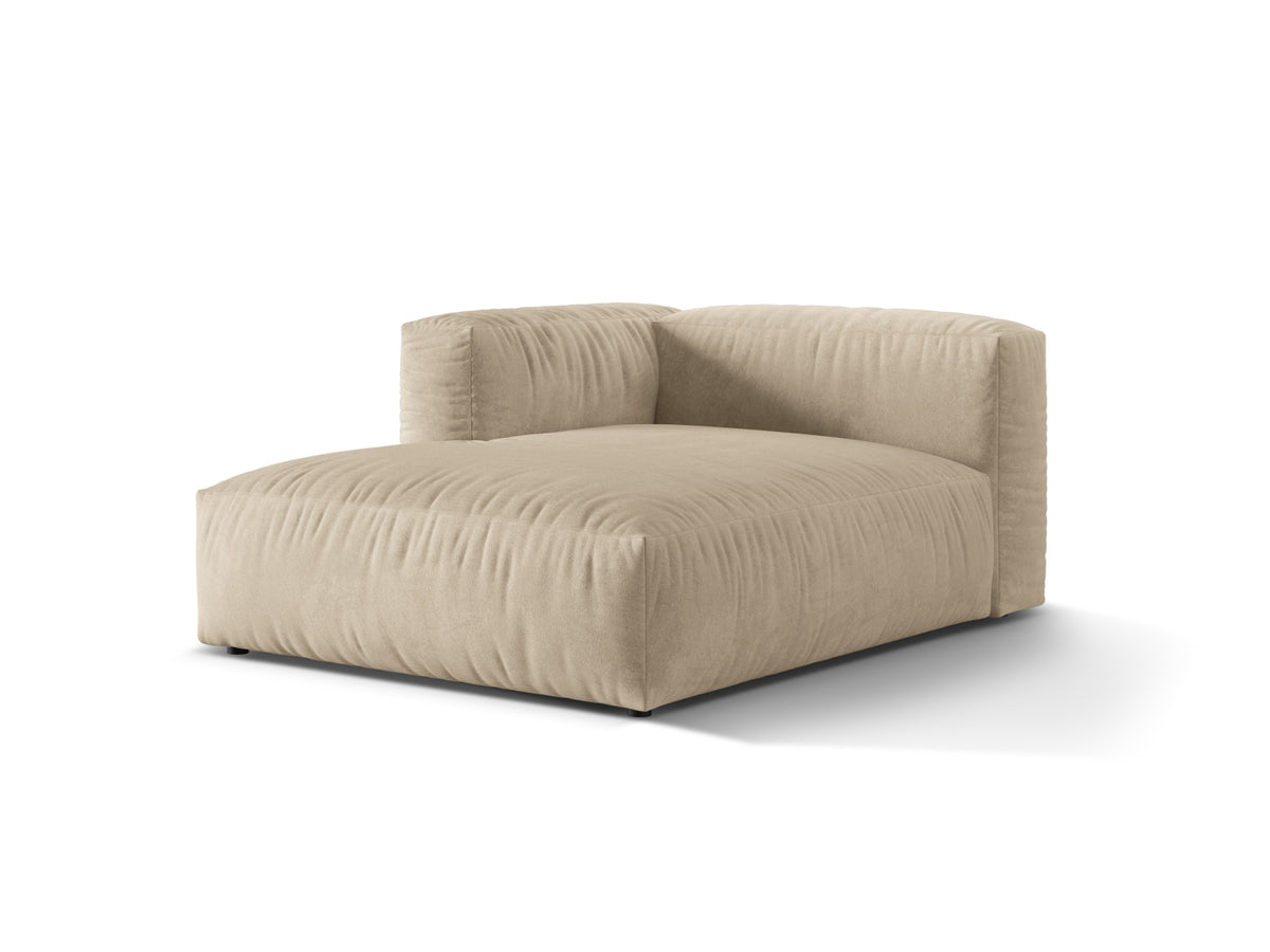 Martina Sofa Chaise Lounge links 1 Sitz in Light Beige-Vogue präsentiert im Onlineshop von KAQTU Design AG. L-Sofa links ist von Micadoni