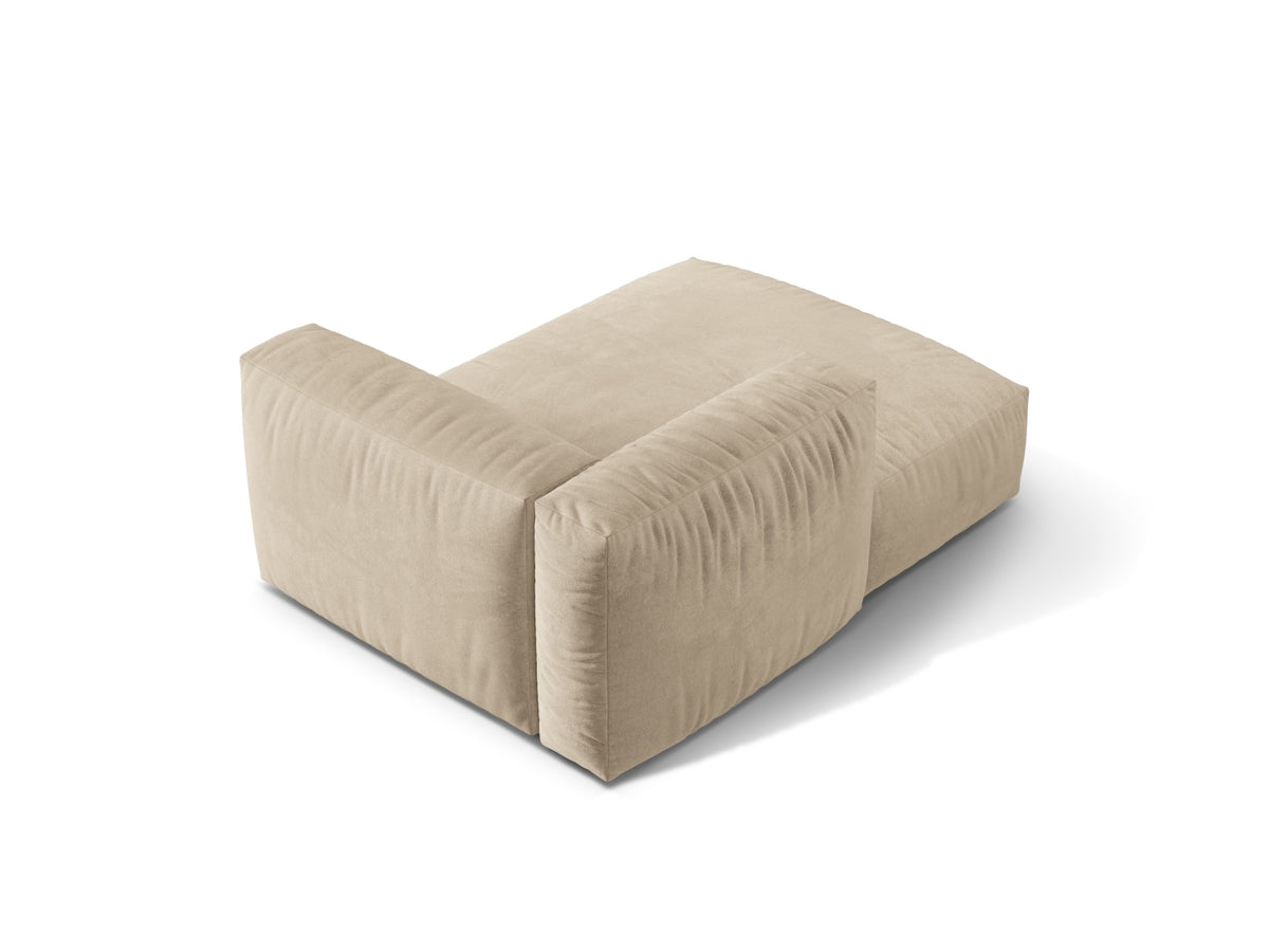Martina Sofa Chaise Lounge links 1 Sitz in Light Beige-Vogue präsentiert im Onlineshop von KAQTU Design AG. L-Sofa links ist von Micadoni