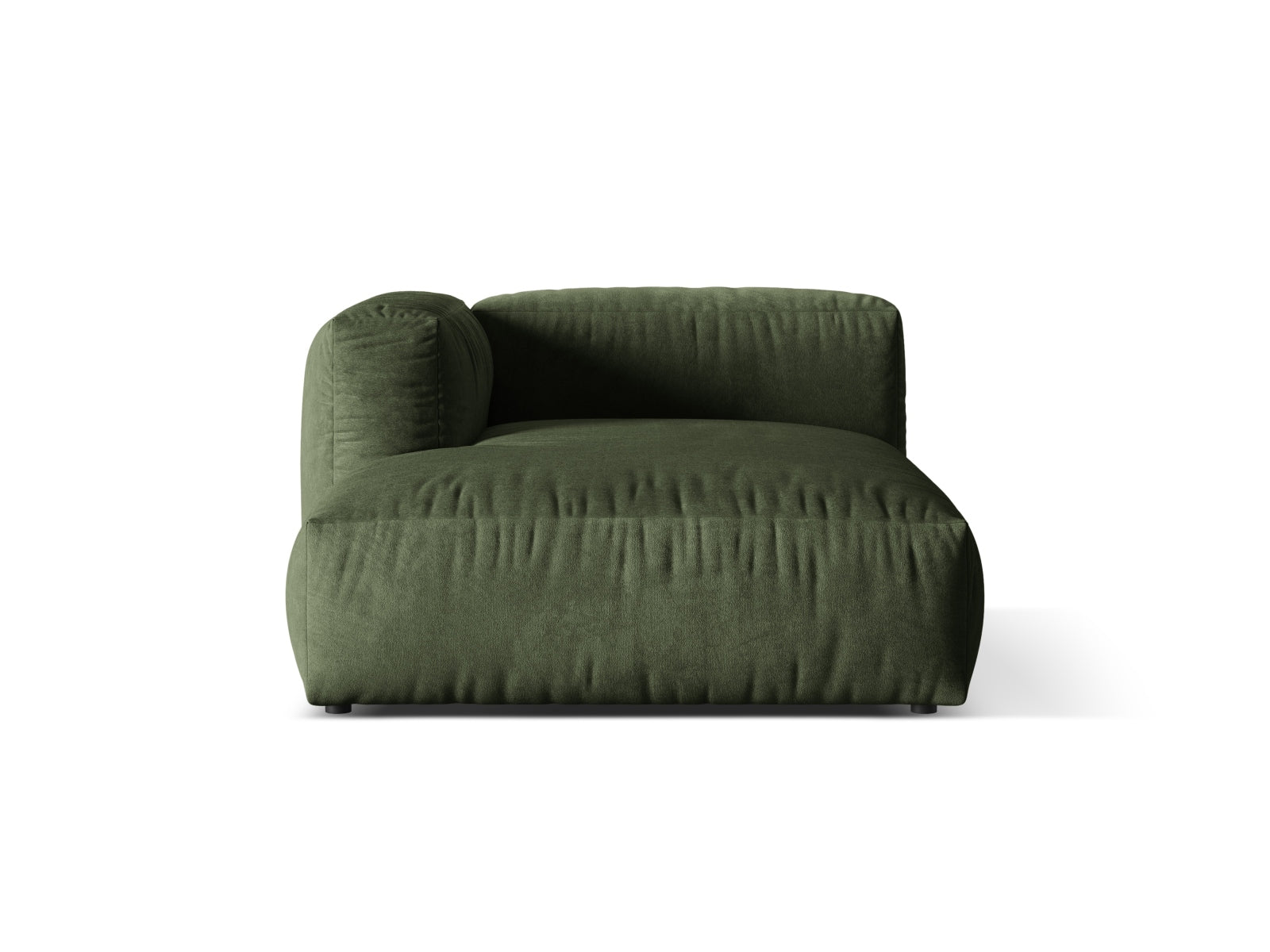 Martina Sofa Chaise Lounge links 1 Sitz in Green präsentiert im Onlineshop von KAQTU Design AG. L-Sofa links ist von Micadoni