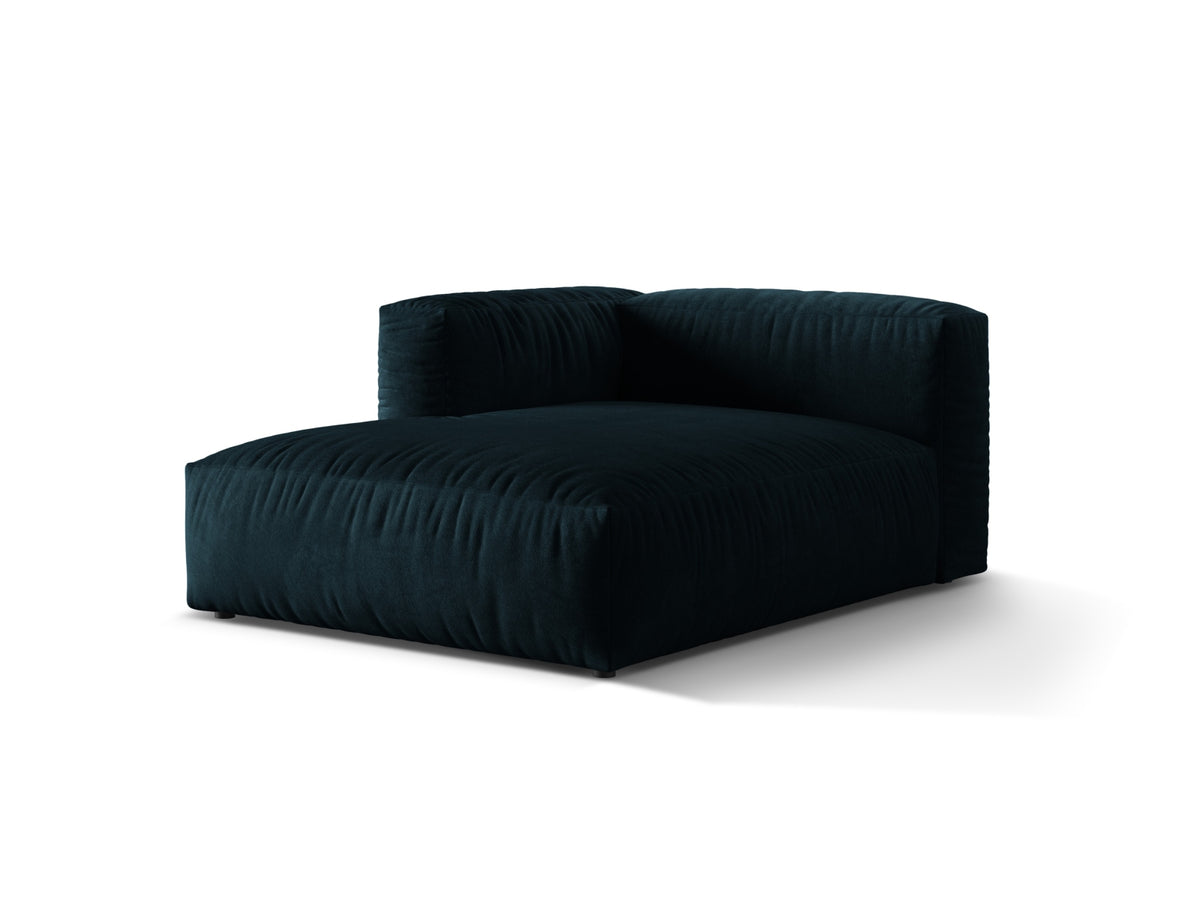 Martina Sofa Chaise Lounge links 1 Sitz in Deep Petrol-Vogue präsentiert im Onlineshop von KAQTU Design AG. L-Sofa links ist von Micadoni