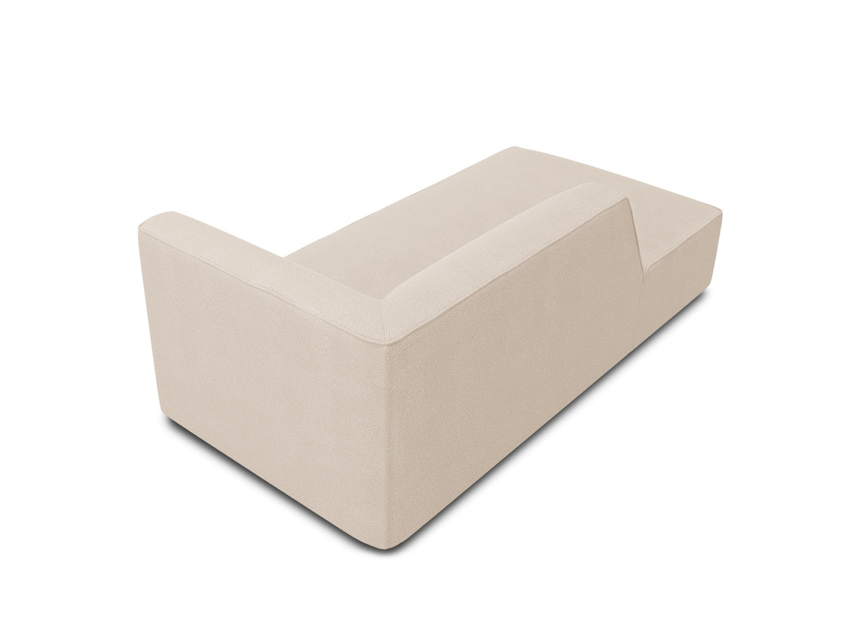 Ruby Sofa Chaise Lounge links 1 Sitz in Beige-Ottawa präsentiert im Onlineshop von KAQTU Design AG. L-Sofa links ist von Micadoni
