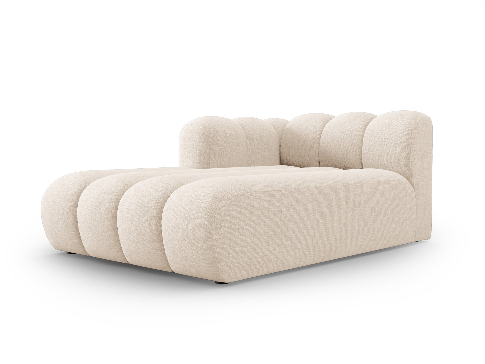 Lupine Sofa Chaise Lounge links 2 Sitzer in Light Beige präsentiert im Onlineshop von KAQTU Design AG. L-Sofa links ist von Micadoni