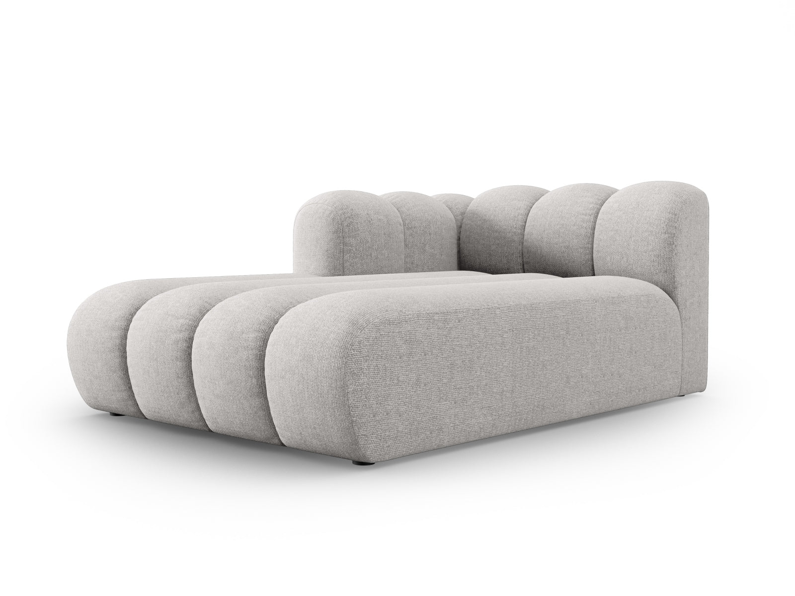 Lupine Sofa Chaise Lounge links 2 Sitzer in Light Grey präsentiert im Onlineshop von KAQTU Design AG. L-Sofa links ist von Micadoni