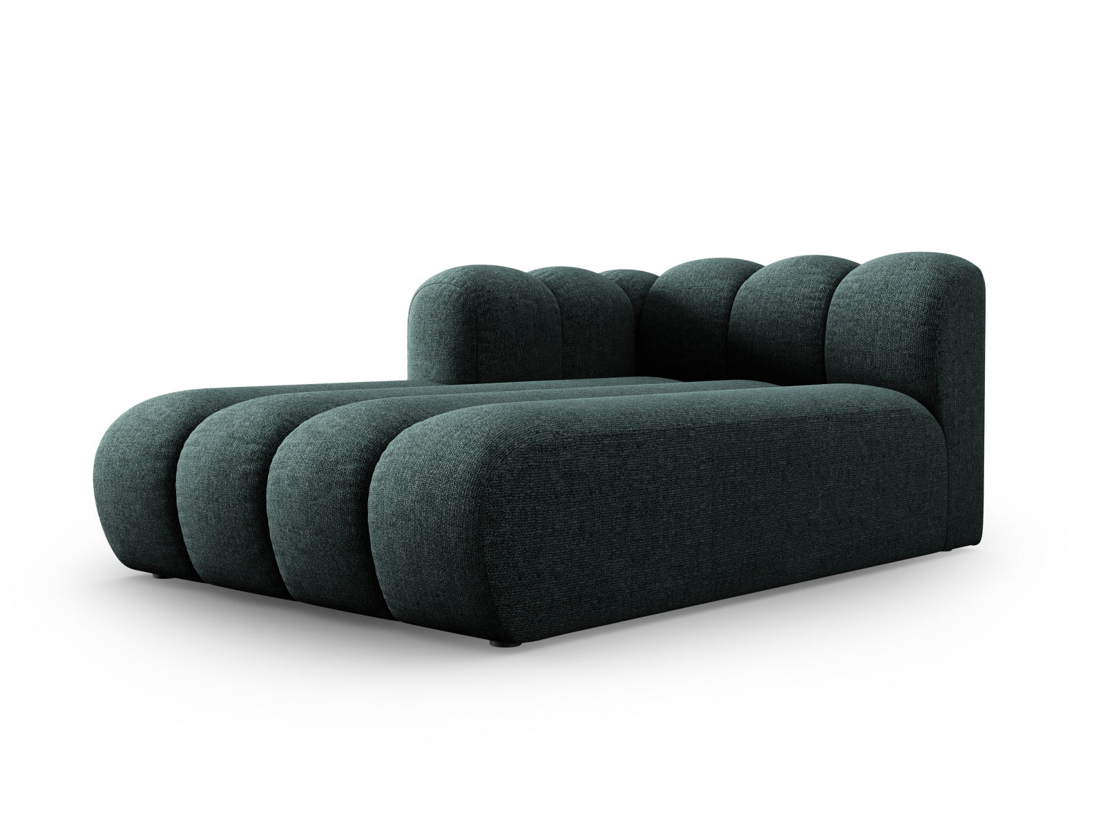 Lupine Sofa Chaise Lounge links 2 Sitzer in Petrol präsentiert im Onlineshop von KAQTU Design AG. L-Sofa links ist von Micadoni