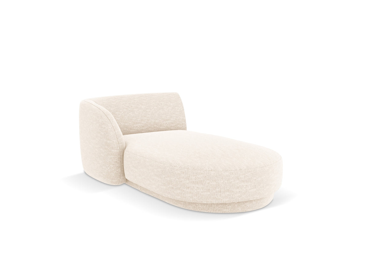 Miley Sofa Chaise Lounge links 2 Sitzer in Light Beige-Haga präsentiert im Onlineshop von KAQTU Design AG. L-Sofa links ist von Micadoni