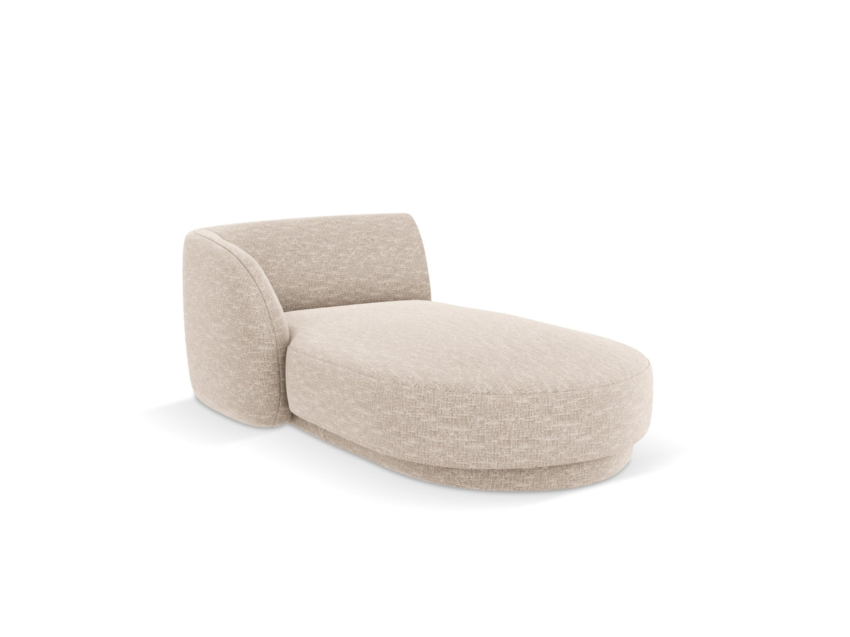 Miley Sofa Chaise Lounge links 2 Sitzer in Beige-Haga präsentiert im Onlineshop von KAQTU Design AG. L-Sofa links ist von Micadoni